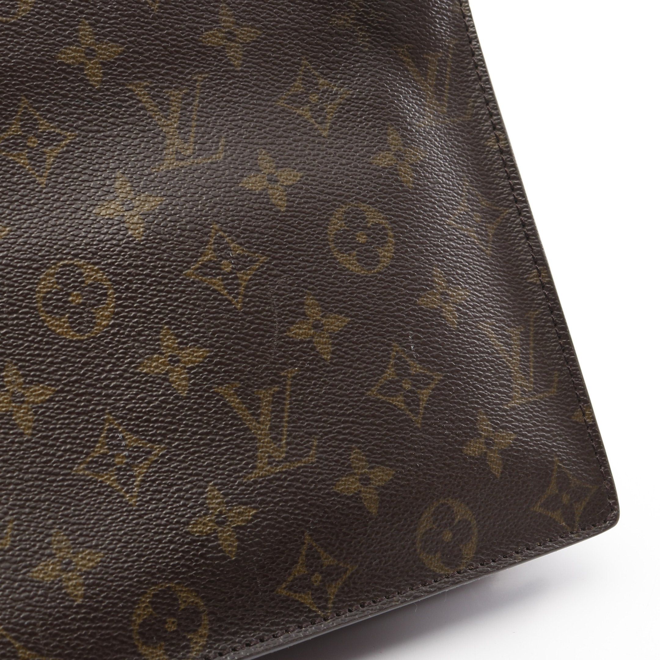 Louis Vuitton Louis Vuitton Enghien Monogram Shoulder Bag Leather Brown Size ONE SIZE - 9 Thumbnail