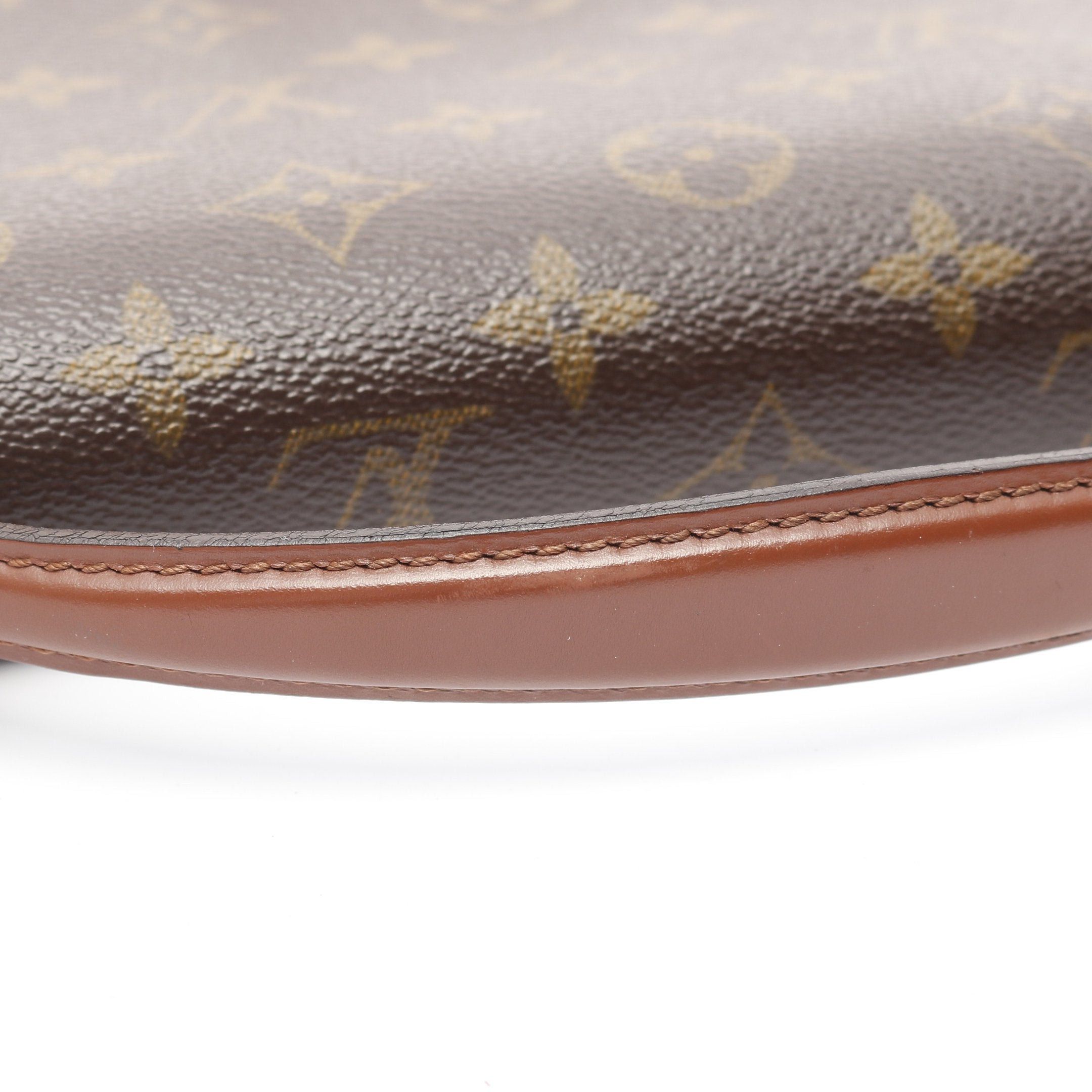 Louis Vuitton Louis Vuitton Porte Document Monogram Briefcase Business Bag Leather Brown Size ONE SIZE - 10 Thumbnail