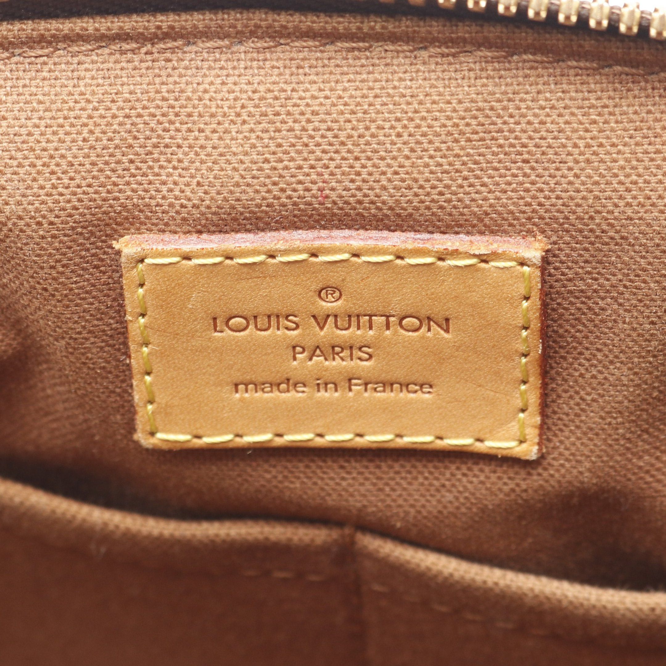 Louis Vuitton Louis Vuitton Tivoli Pm Monogram Handbag Leather Brown Size ONE SIZE - 4 Thumbnail