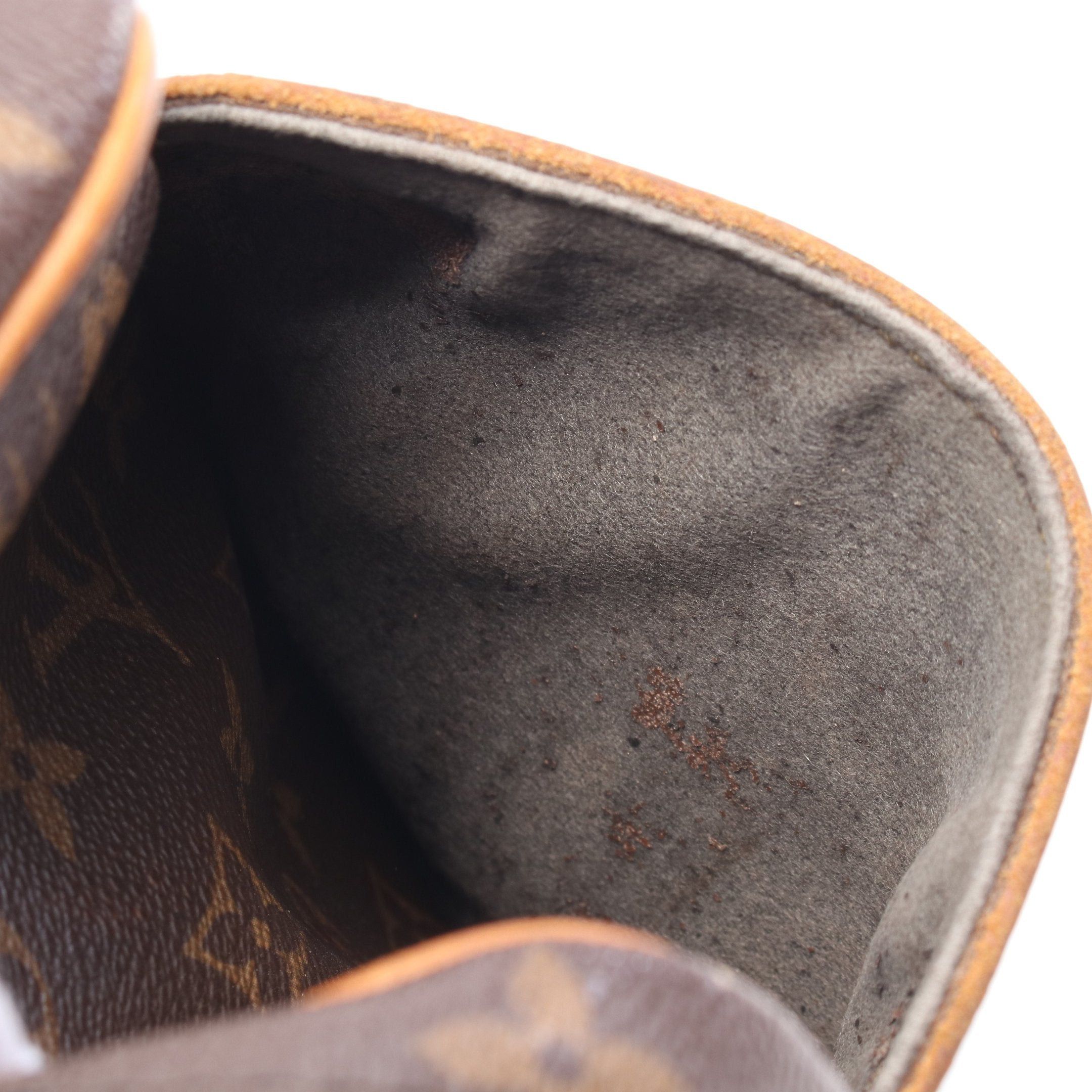 Louis Vuitton Louis Vuitton Danube Monogram Shoulder Bag Leather Brown Size ONE SIZE - 7 Thumbnail