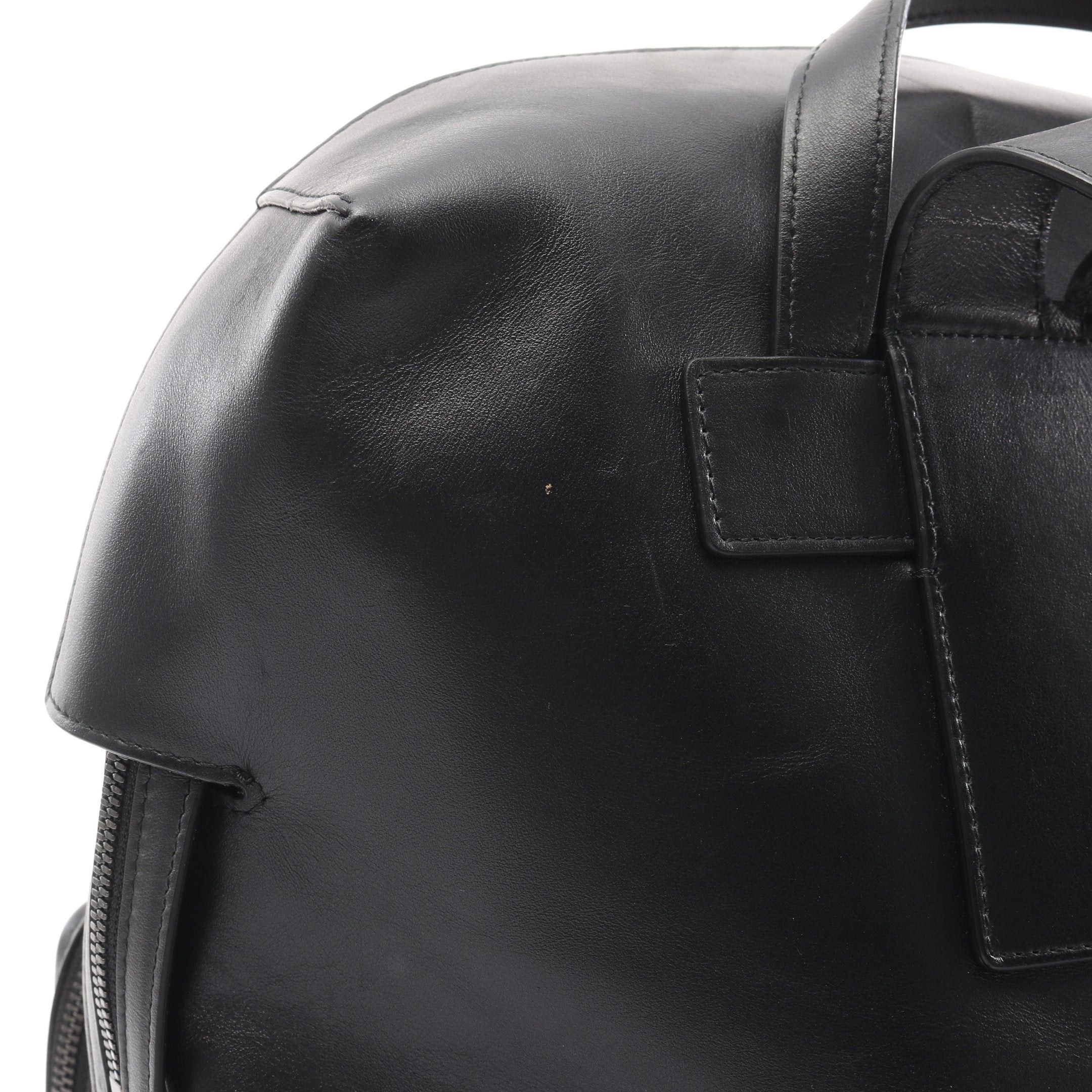 Jimmy Choo Jimmy Choo Lenox Backpack Rucksack Star Studs Leather Gray Brown Black Size ONE SIZE - 6 Thumbnail