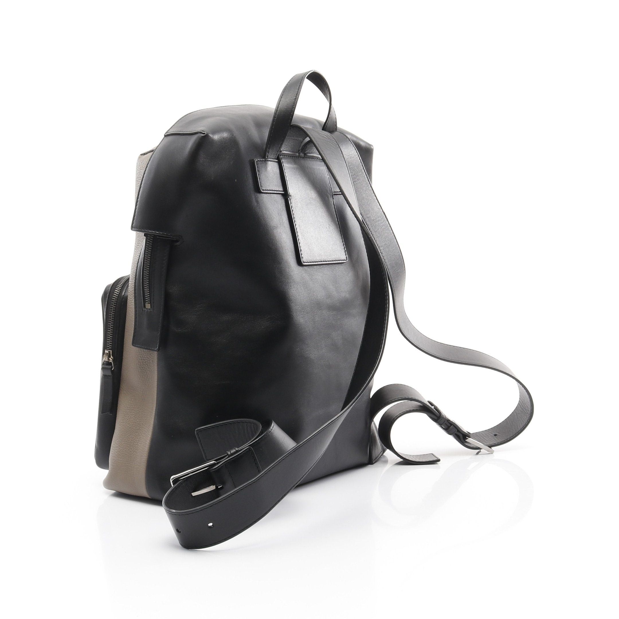 Jimmy Choo Jimmy Choo Lenox Backpack Rucksack Star Studs Leather Gray Brown Black Size ONE SIZE - 2 Thumbnail