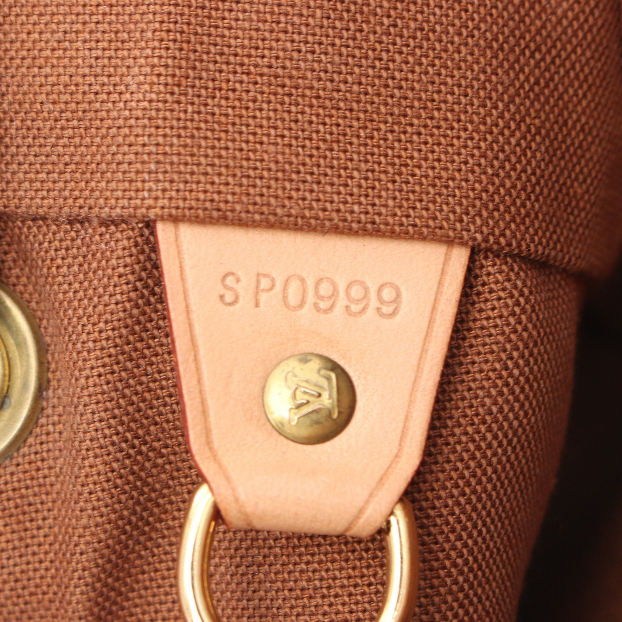 Louis Vuitton Louis Vuitton Montsouris Mm Monogram Backpack Rucksack Leather Brown Size ONE SIZE - 5 Thumbnail