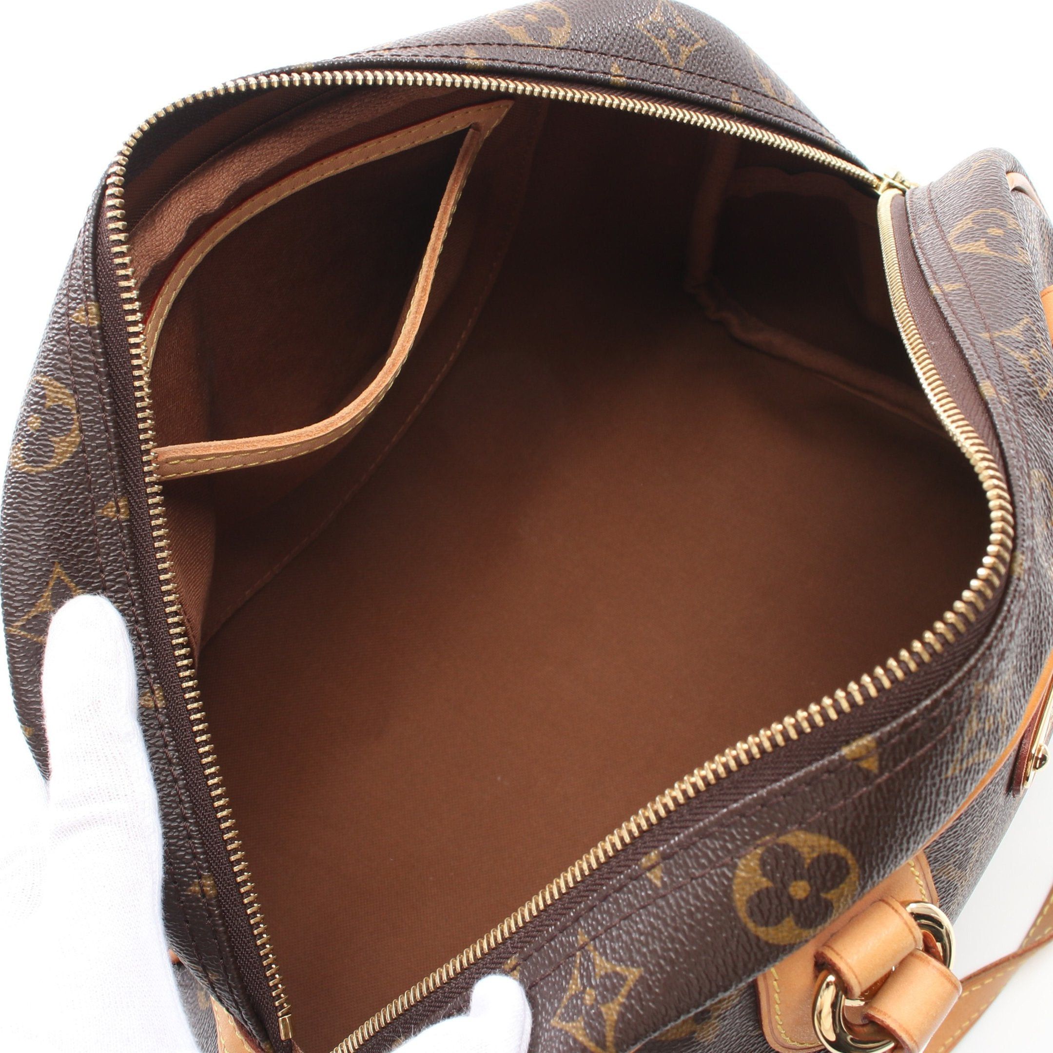 Louis Vuitton Louis Vuitton Montorgueil Pm Monogram Shoulder Bag Leather Brown Size ONE SIZE - 3 Thumbnail