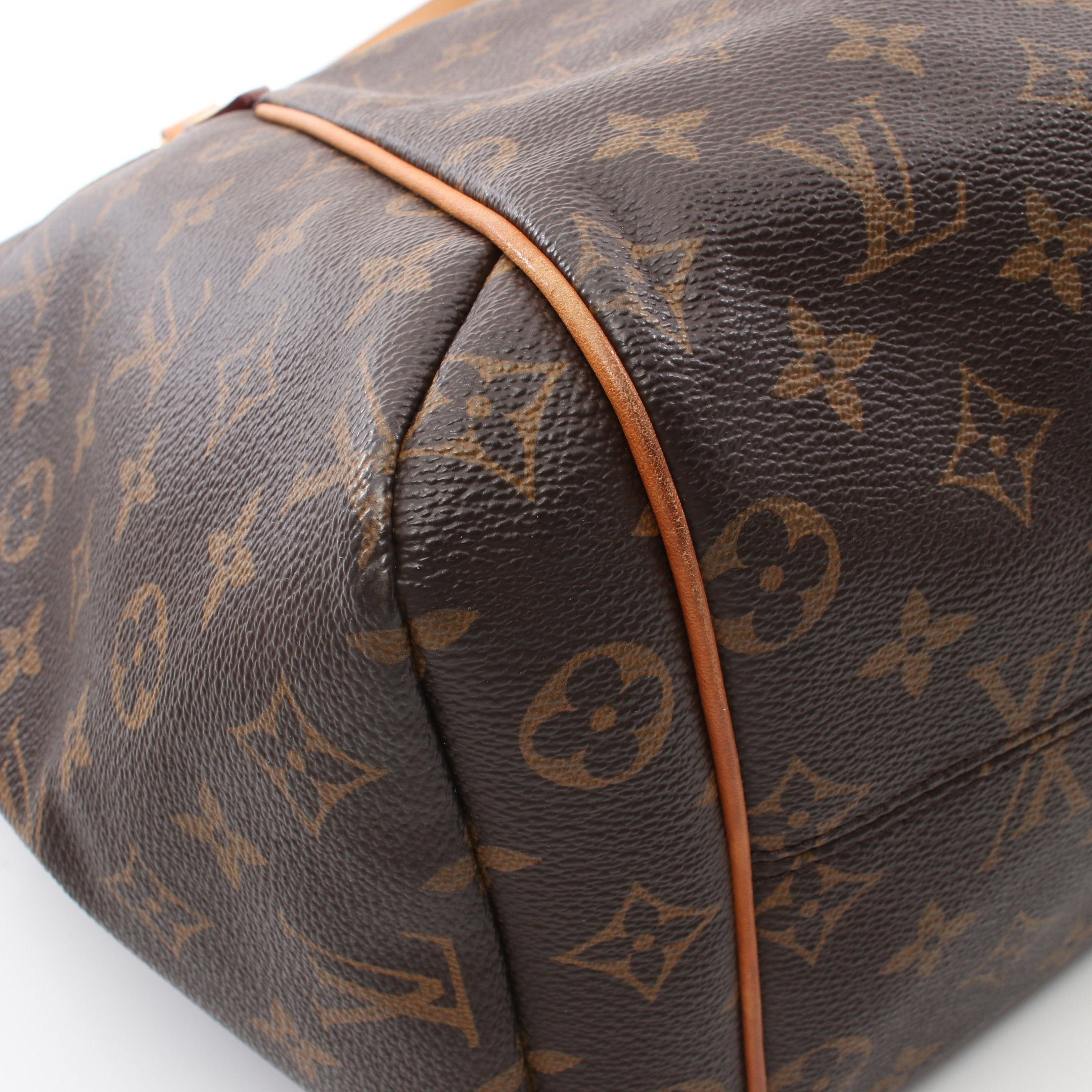 Louis Vuitton Louis Vuitton Totally Mm Monogram Shoulder Bag Tote Leather Brown Size ONE SIZE - 9 Thumbnail