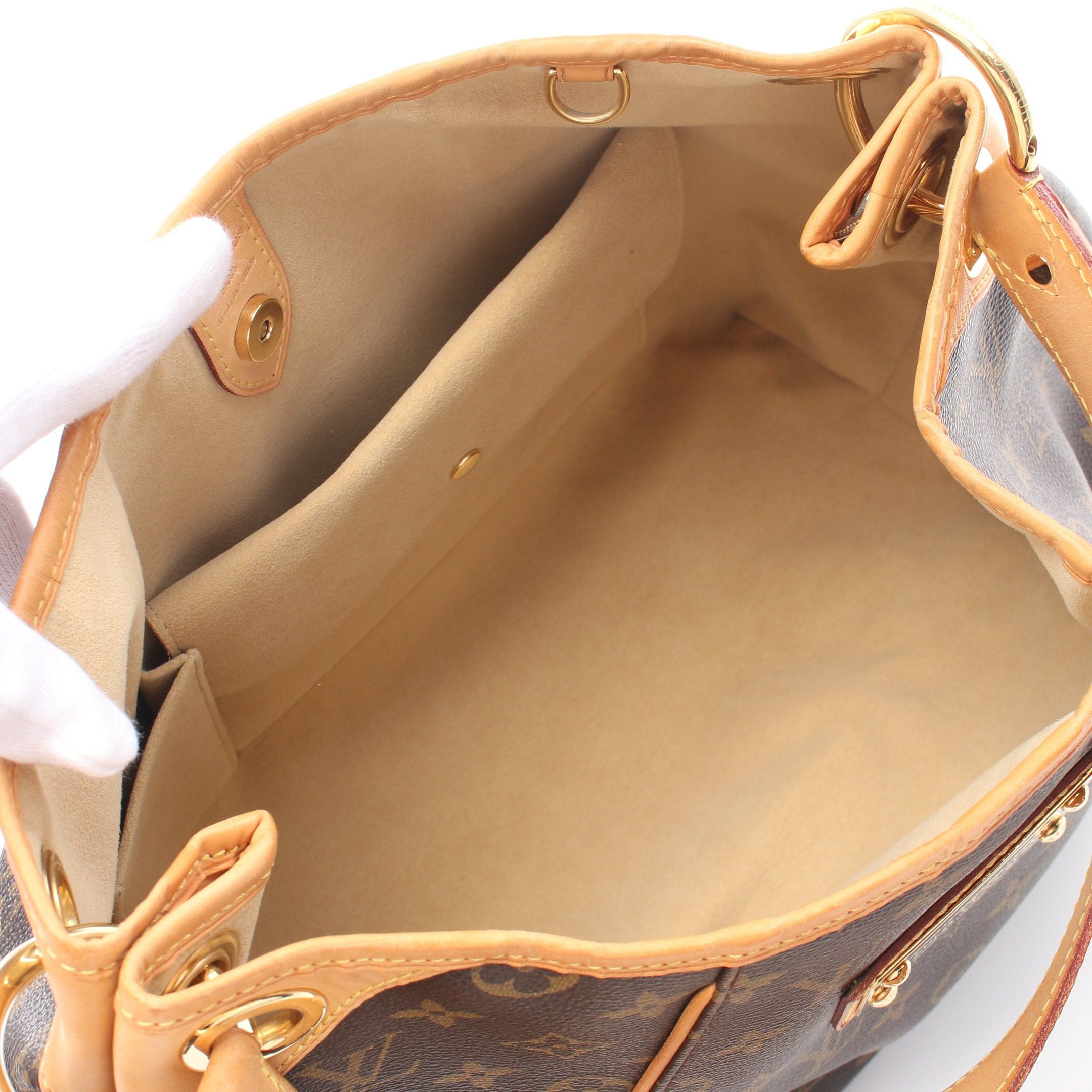 Louis Vuitton Louis Vuitton Galliera Pm Monogram One Shoulder Bag Leather Brown Size ONE SIZE - 3 Thumbnail