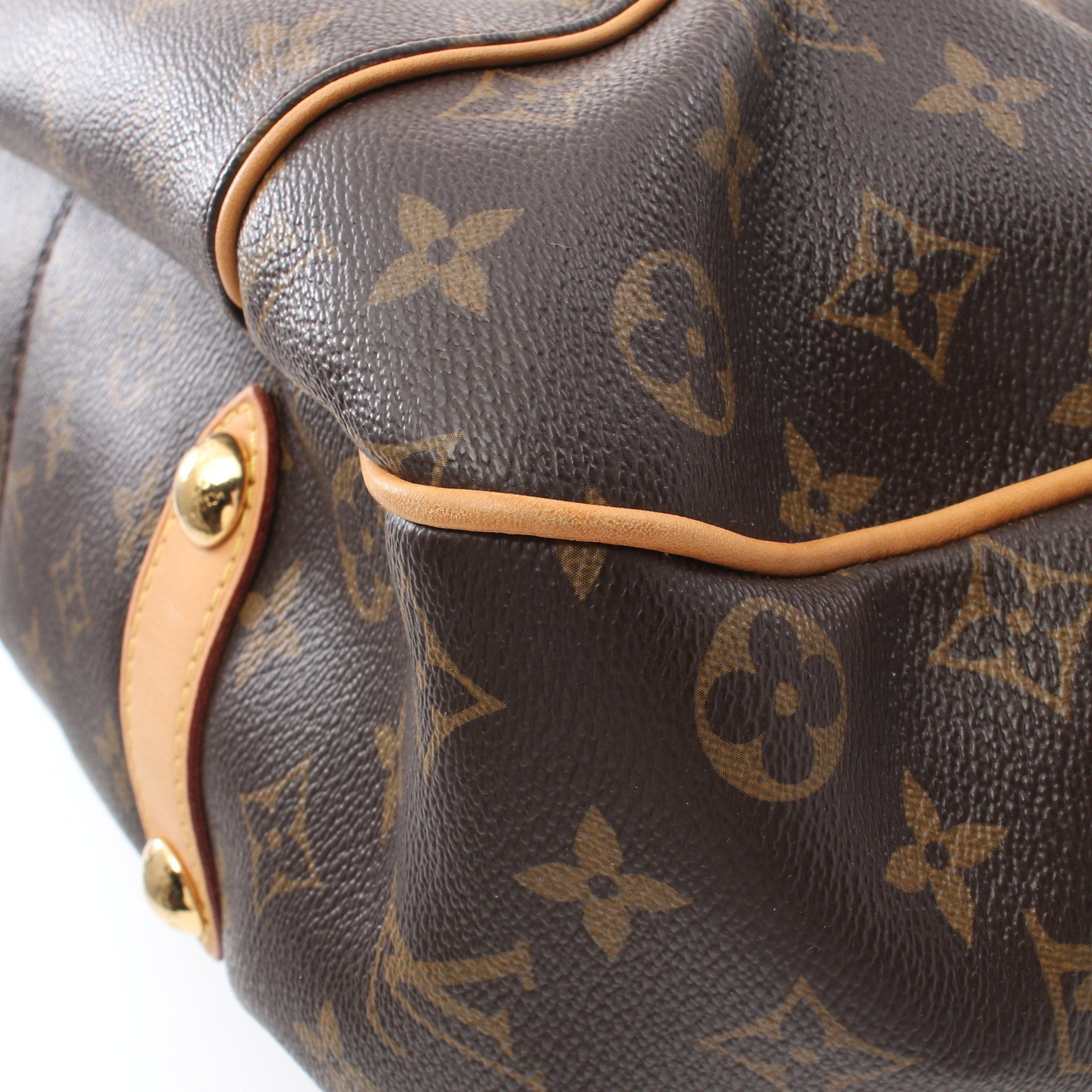 Louis Vuitton Louis Vuitton Galliera Pm Monogram One Shoulder Bag Leather Brown Size ONE SIZE - 7 Thumbnail
