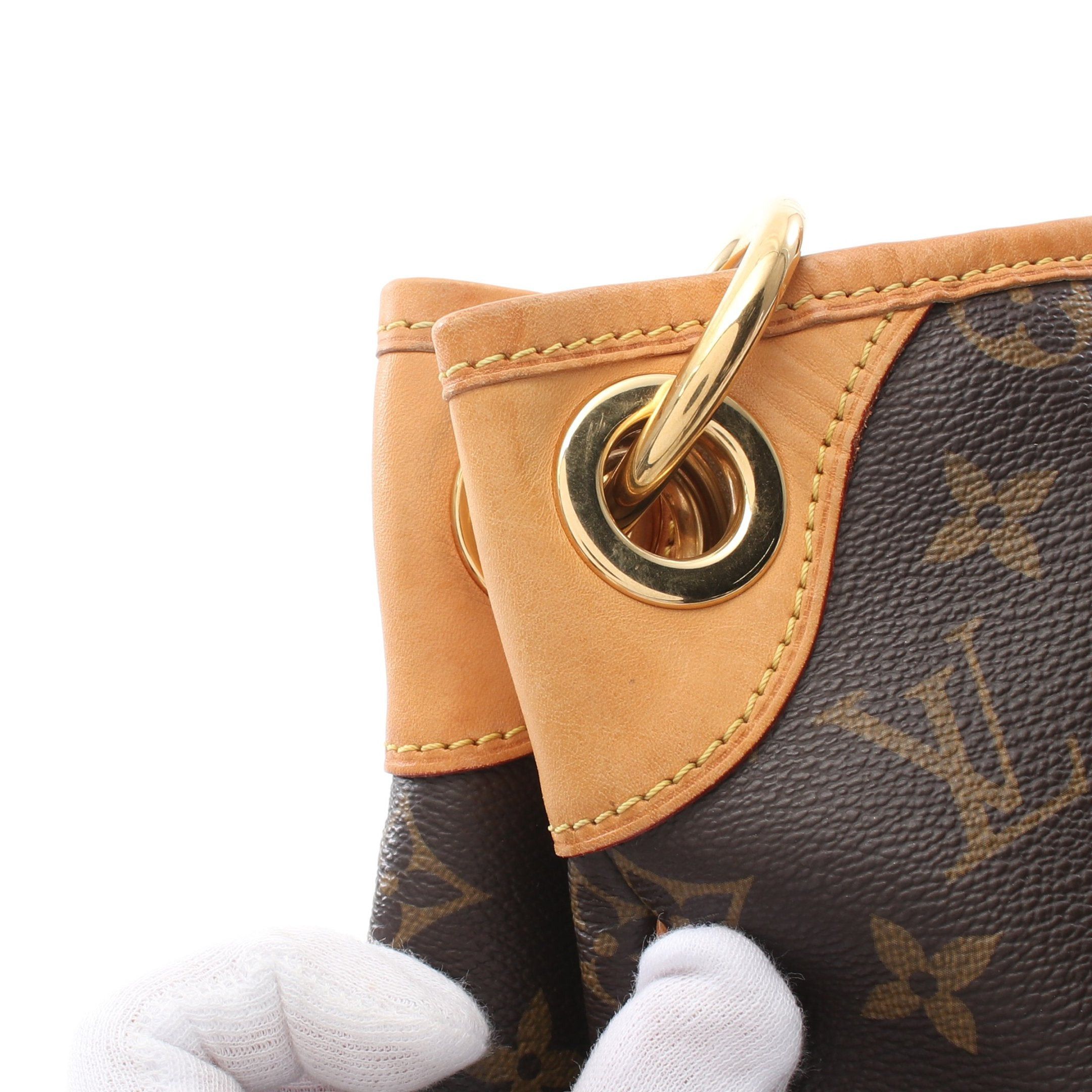 Louis Vuitton Louis Vuitton Galliera Pm Monogram One Shoulder Bag Leather Brown Size ONE SIZE - 10 Thumbnail