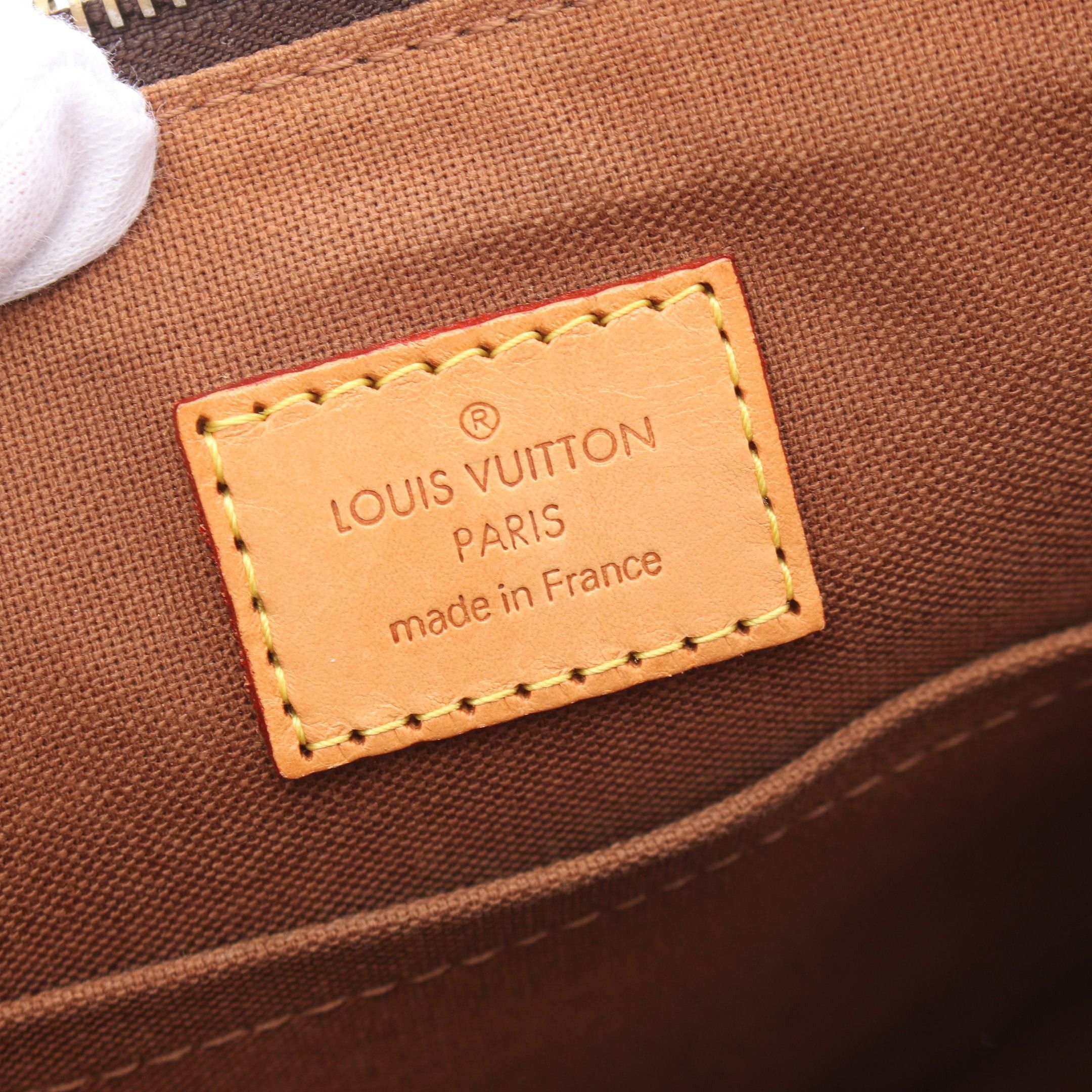 Louis Vuitton Louis Vuitton Popincourt O Monogram Shoulder Bag Tote Leather Brown Size ONE SIZE - 4 Thumbnail