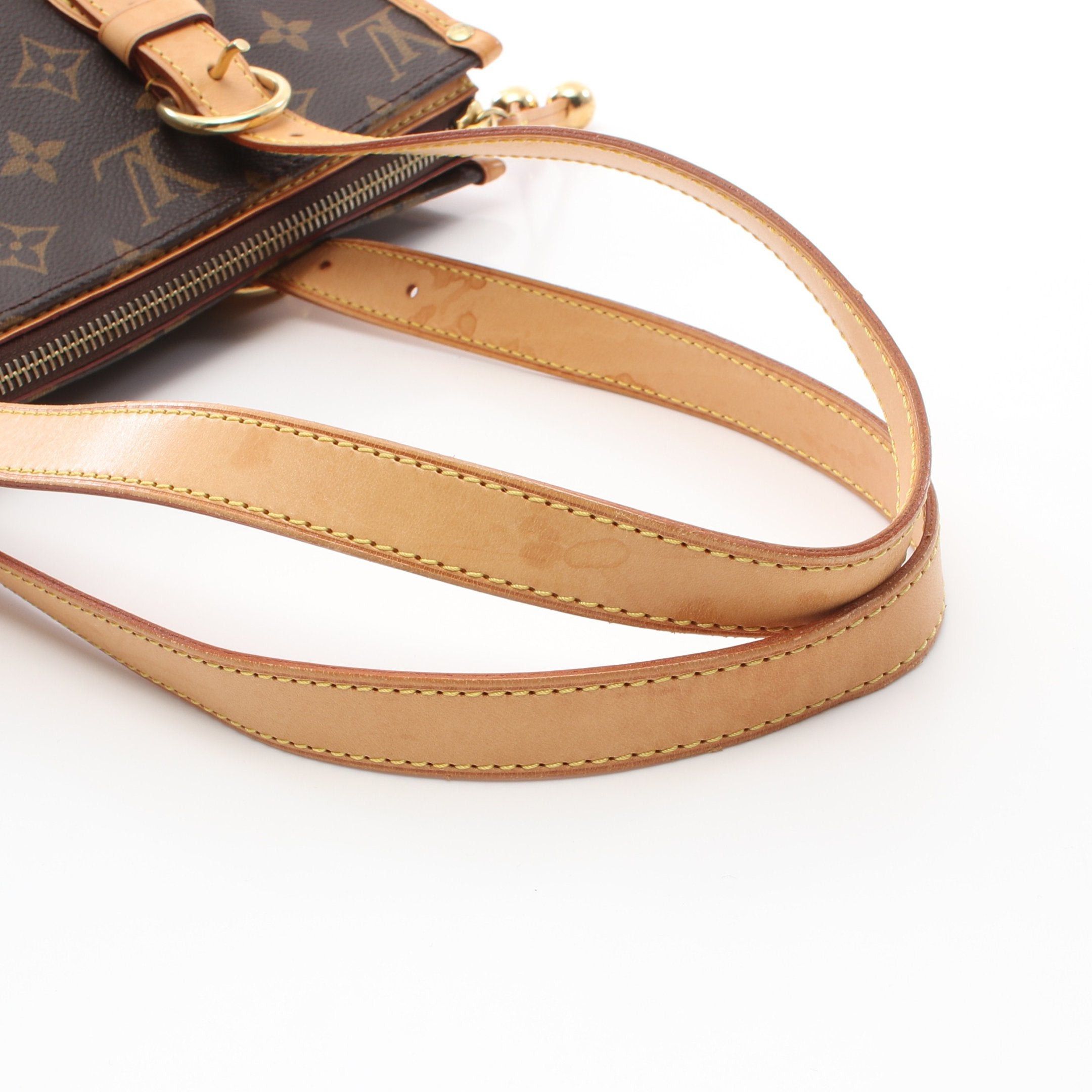 Louis Vuitton Louis Vuitton Popincourt O Monogram Shoulder Bag Tote Leather Brown Size ONE SIZE - 7 Thumbnail