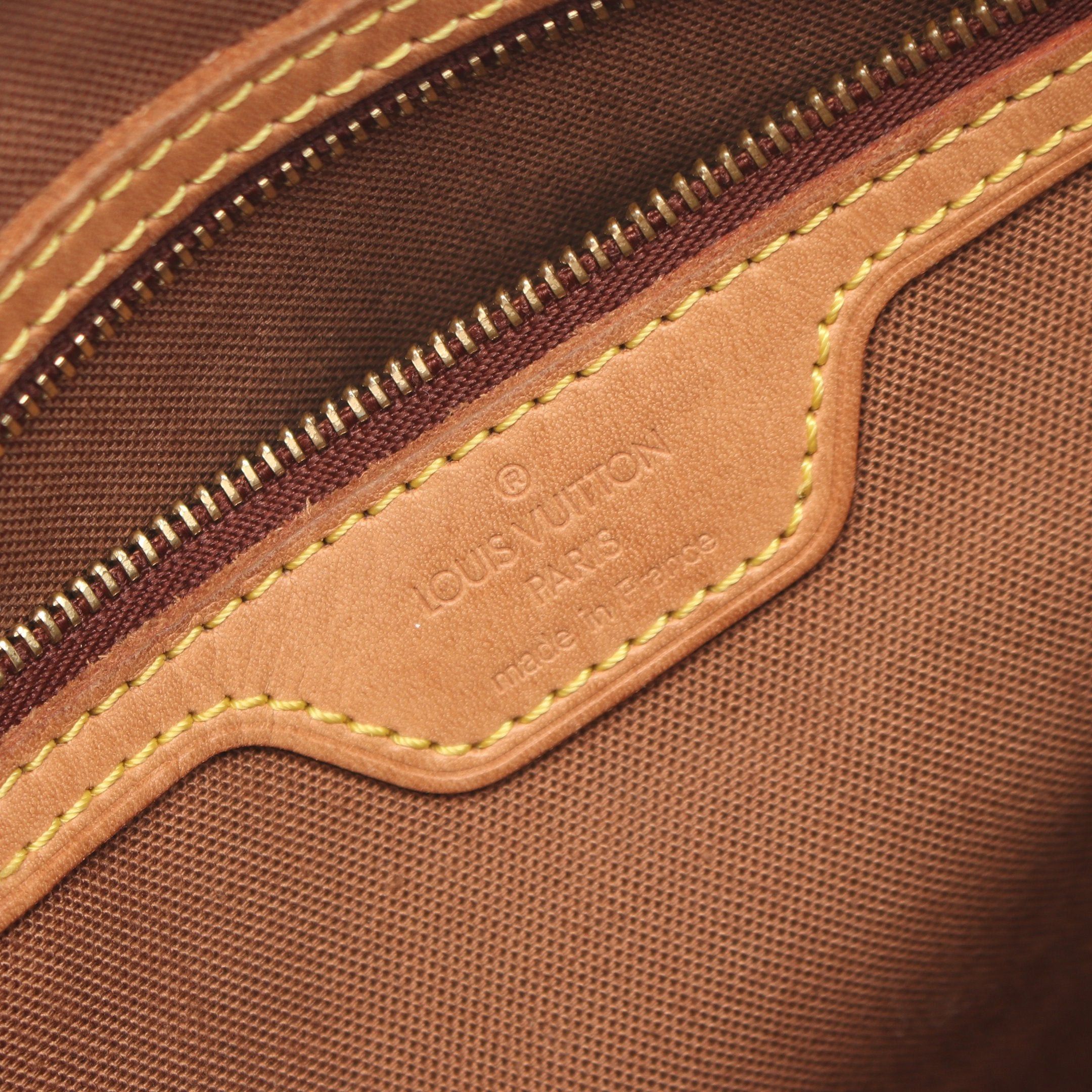 Louis Vuitton Louis Vuitton Cabas Piano Monogram Shoulder Bag Leather Brown Size ONE SIZE - 4 Thumbnail