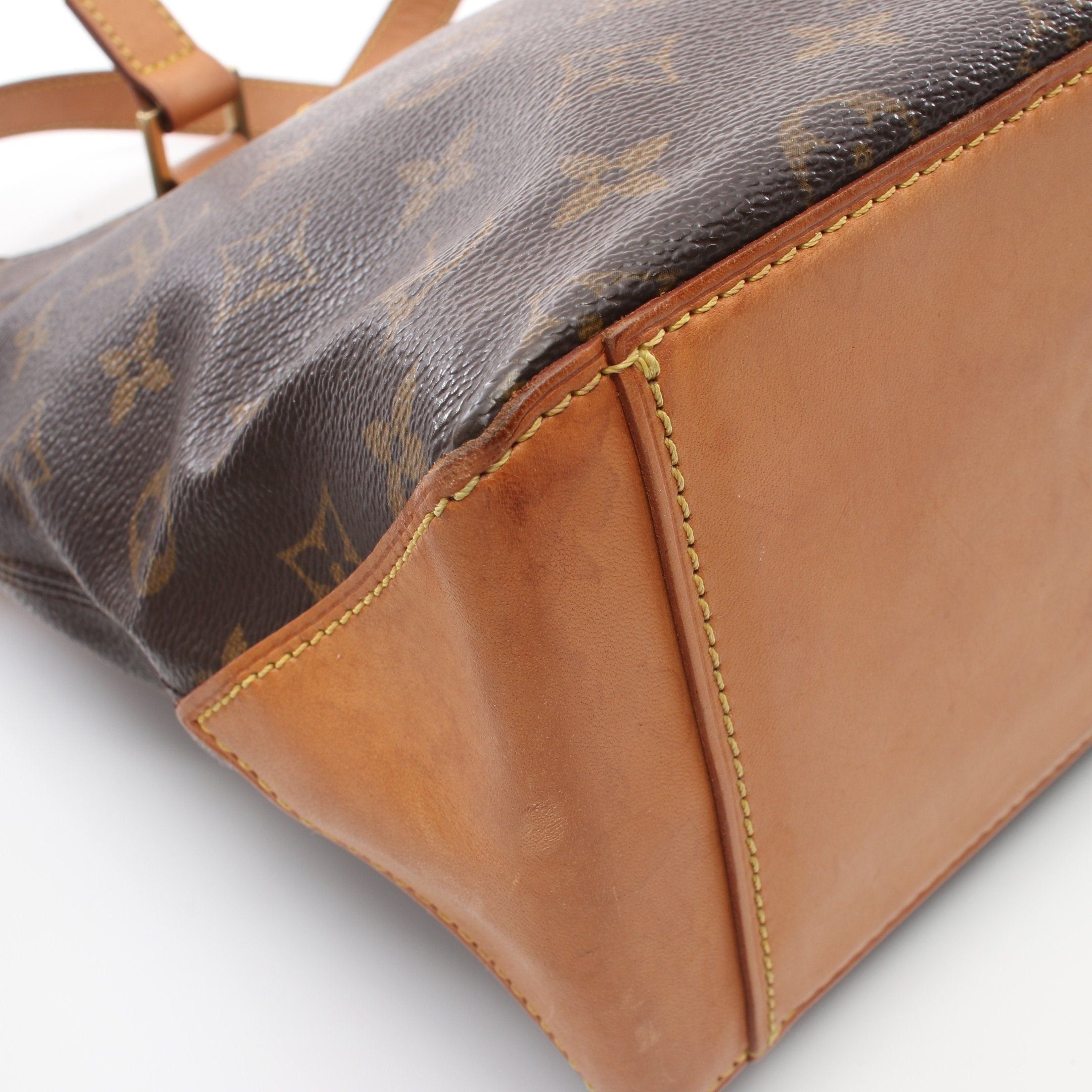 Louis Vuitton Louis Vuitton Cabas Piano Monogram Shoulder Bag Leather Brown Size ONE SIZE - 7 Thumbnail