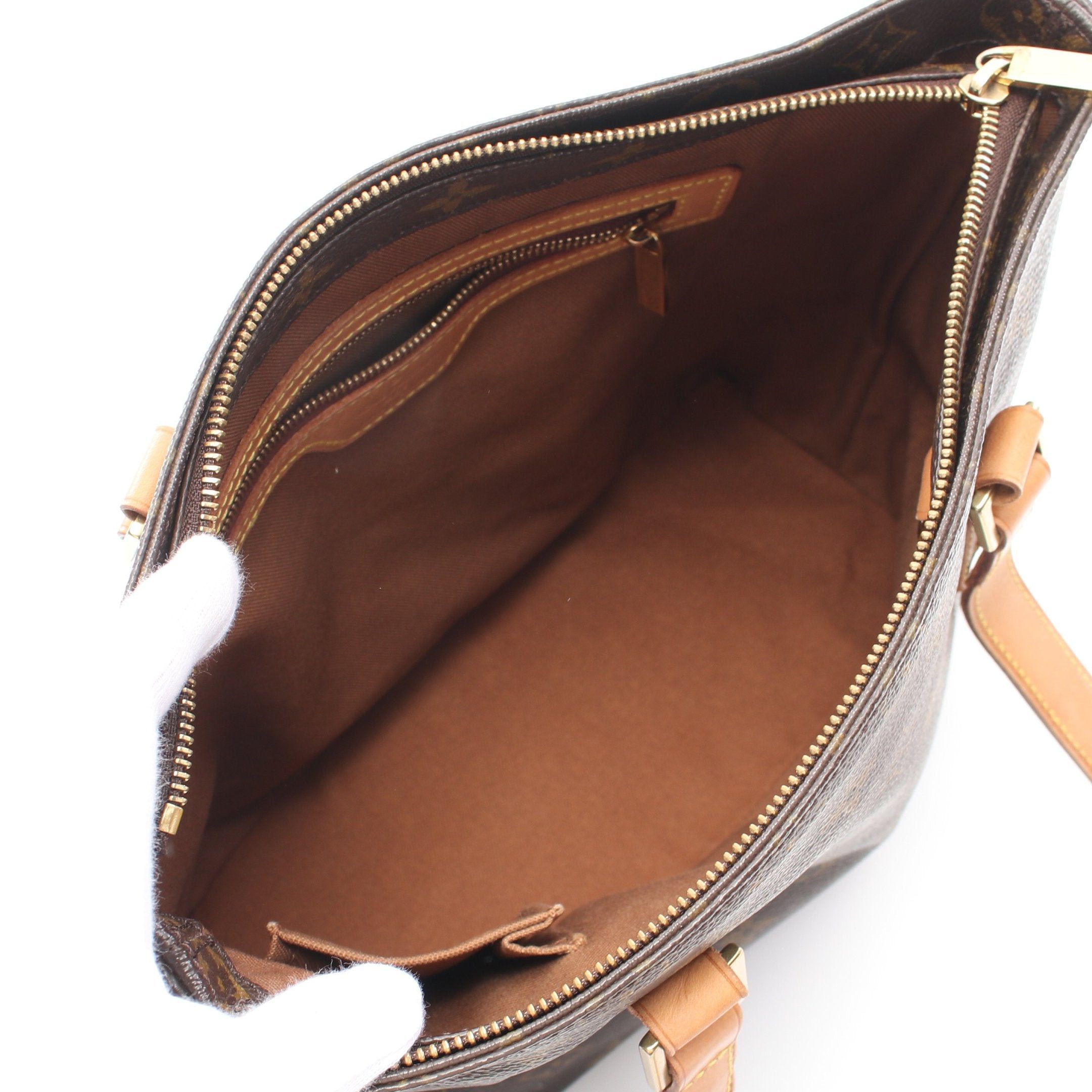 Louis Vuitton Louis Vuitton Cabas Piano Monogram Shoulder Bag Leather Brown Size ONE SIZE - 3 Thumbnail