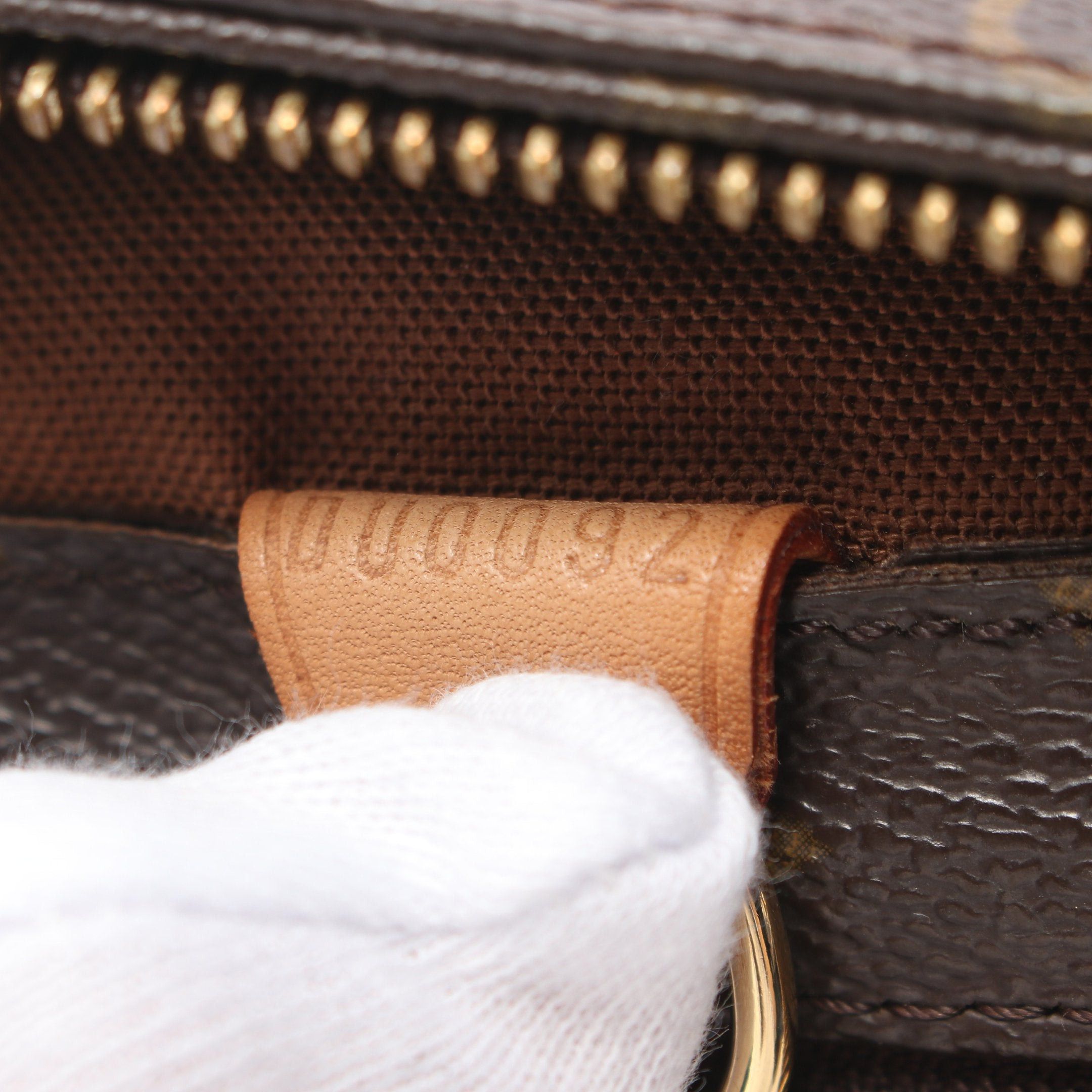 Louis Vuitton Louis Vuitton Cabas Piano Monogram Shoulder Bag Leather Brown Size ONE SIZE - 5 Thumbnail
