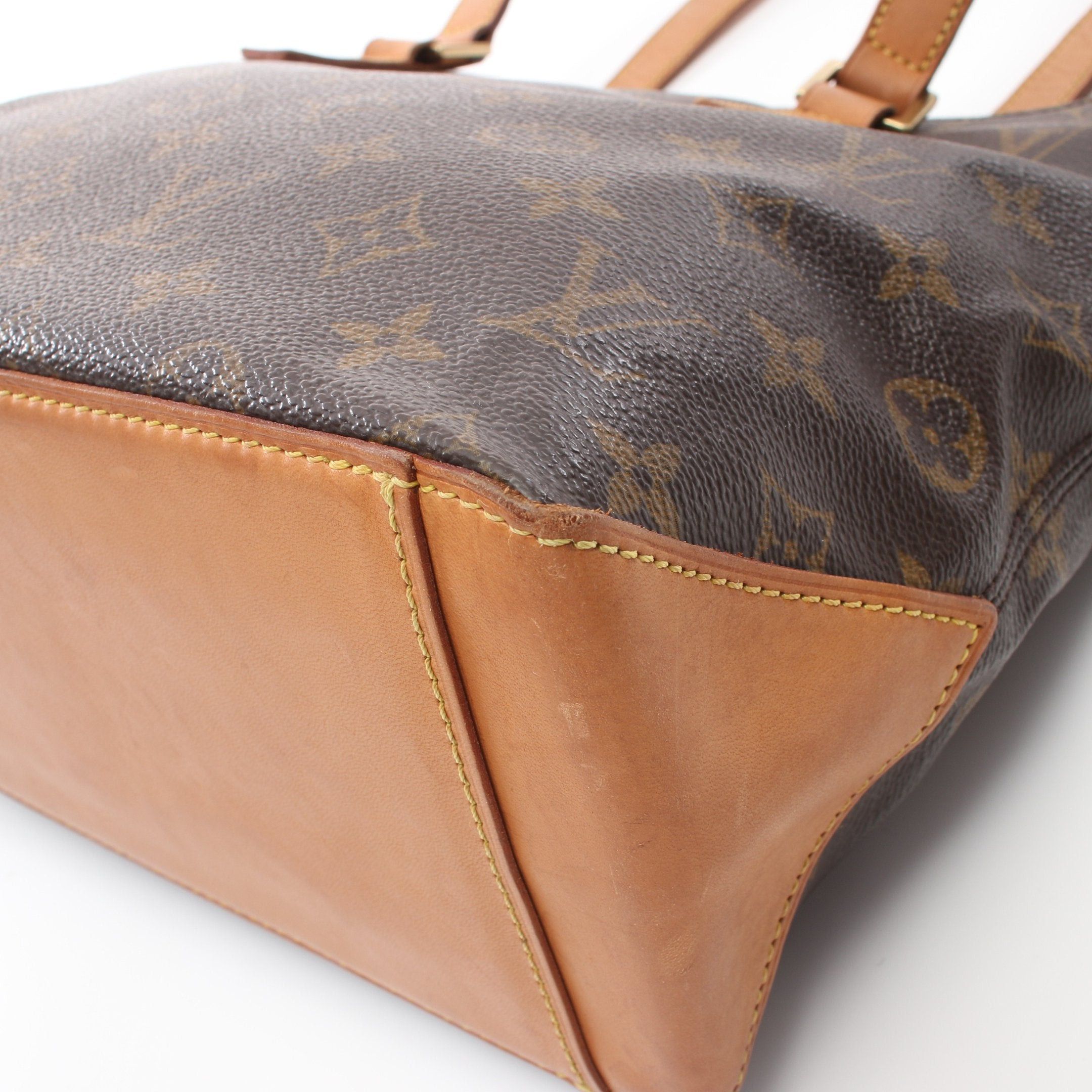 Louis Vuitton Louis Vuitton Cabas Piano Monogram Shoulder Bag Leather Brown Size ONE SIZE - 6 Thumbnail