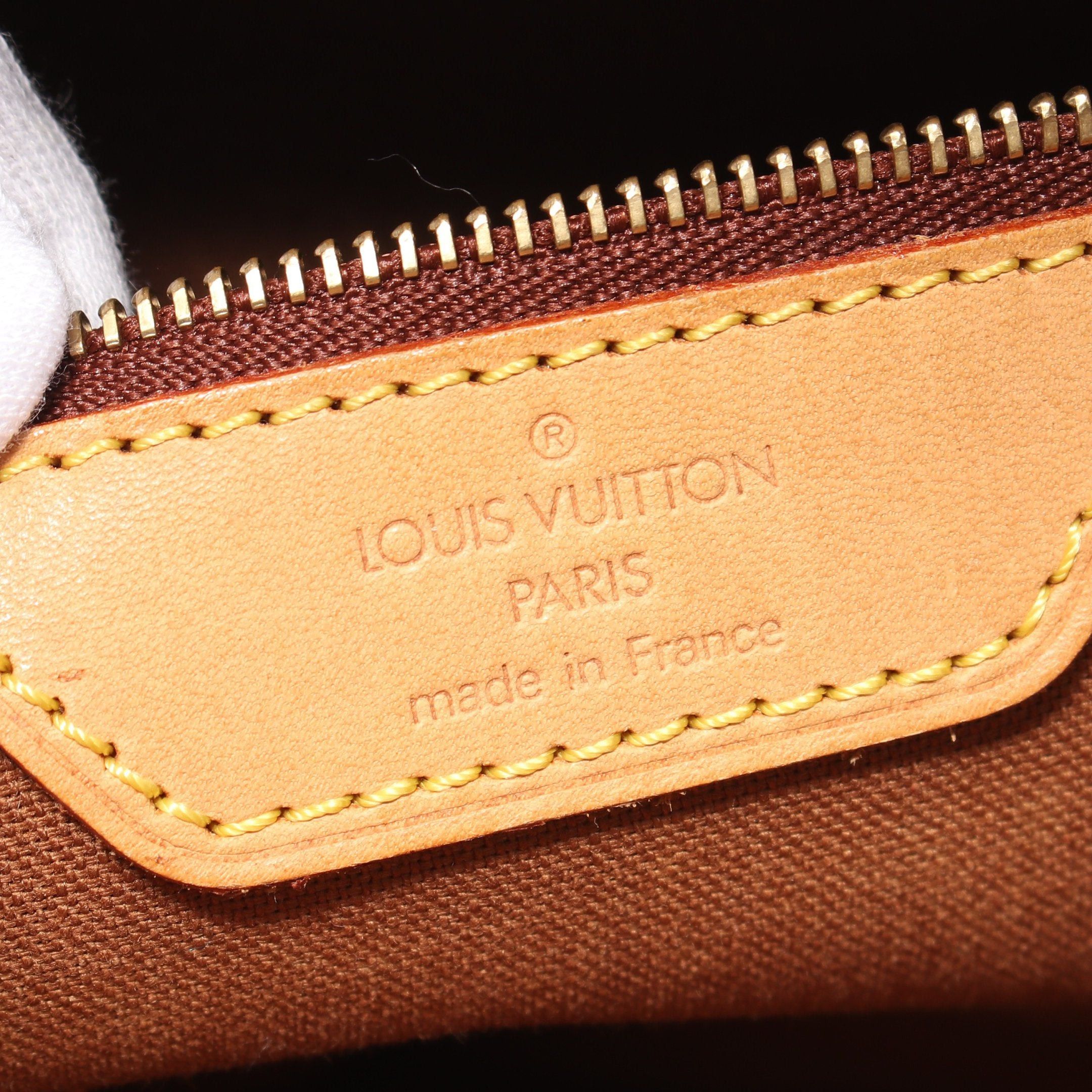 Louis Vuitton Louis Vuitton Kabamezo Monogram Shoulder Bag Tote Leather Brown Size ONE SIZE - 4 Thumbnail