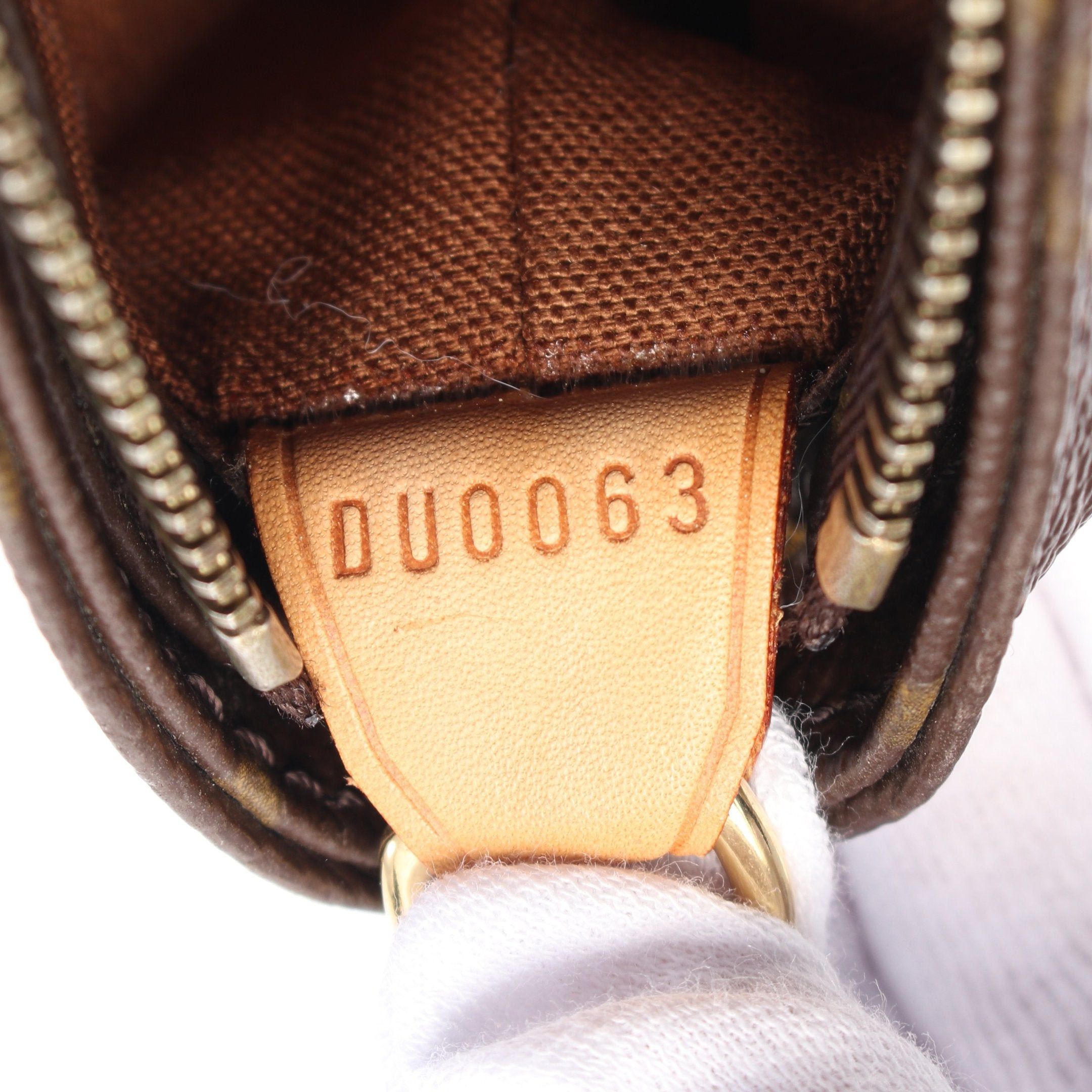 Louis Vuitton Louis Vuitton Kabamezo Monogram Shoulder Bag Tote Leather Brown Size ONE SIZE - 5 Thumbnail