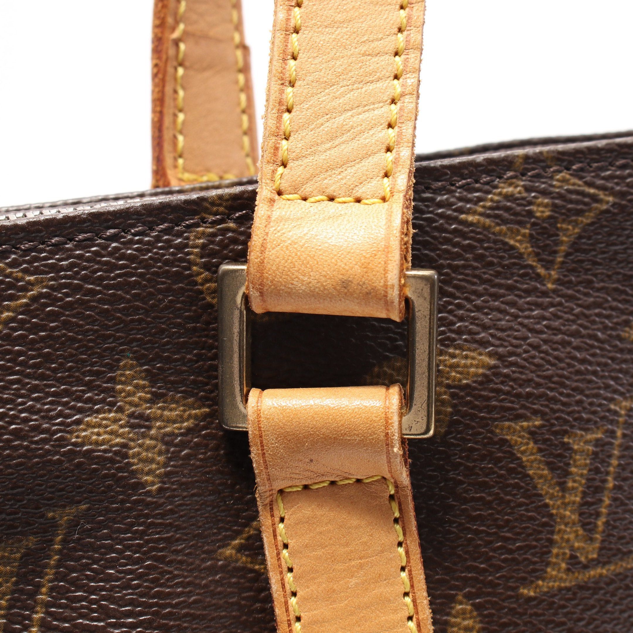 Louis Vuitton Louis Vuitton Kabamezo Monogram Shoulder Bag Tote Leather Brown Size ONE SIZE - 7 Thumbnail
