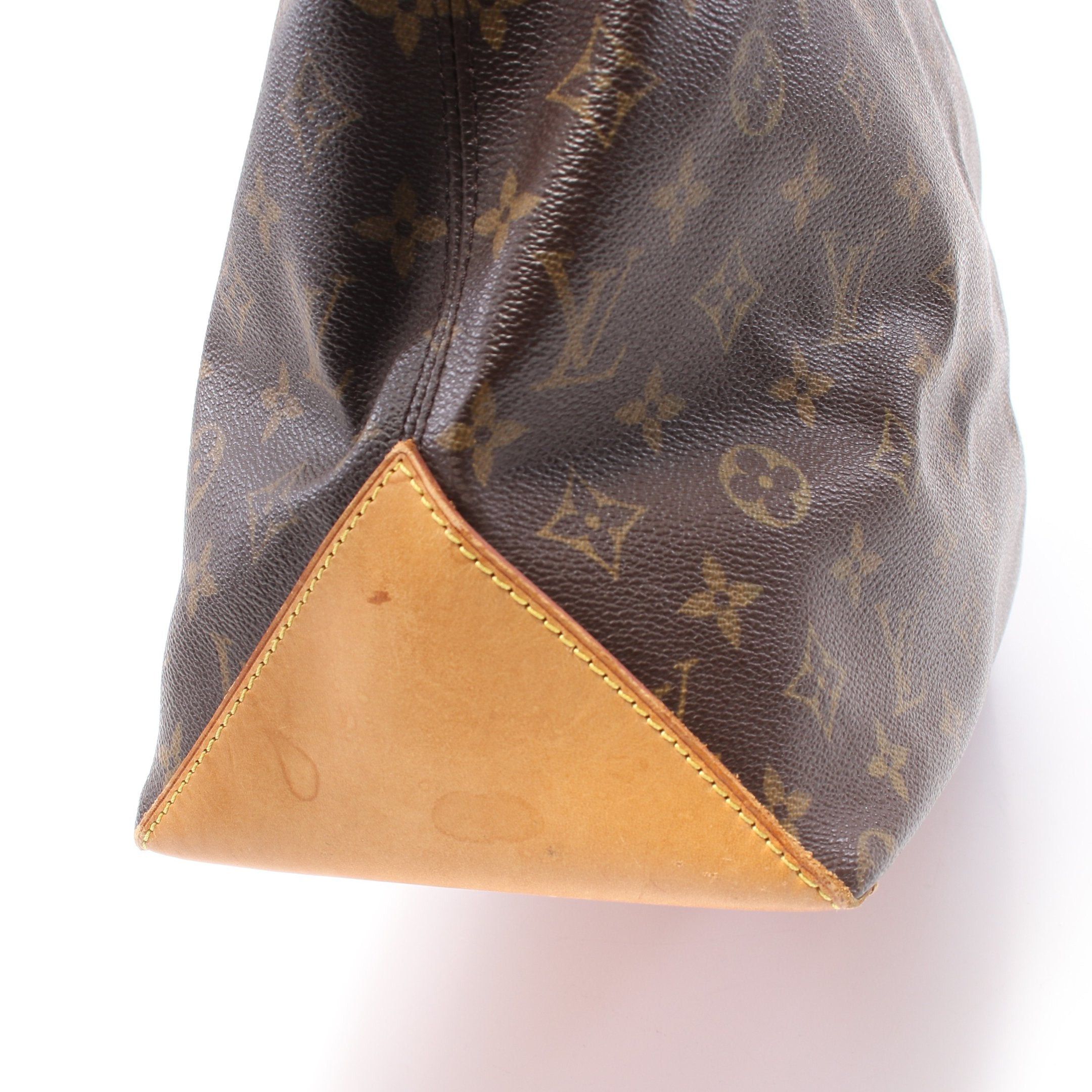 Louis Vuitton Louis Vuitton Kabamezo Monogram Shoulder Bag Tote Leather Brown Size ONE SIZE - 9 Thumbnail