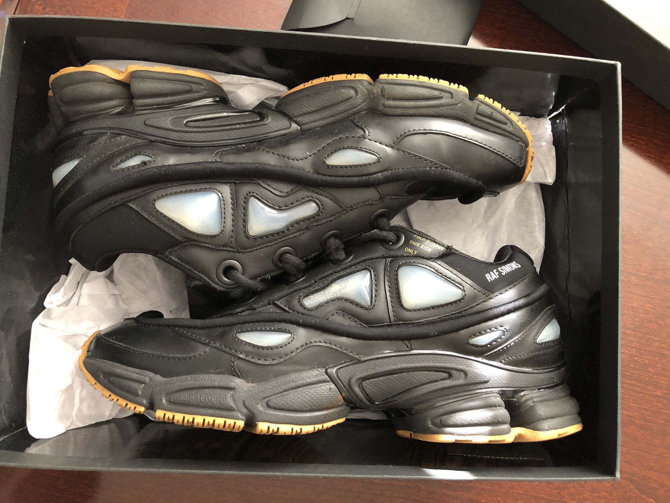 Raf simons ozweego 2 bunny black on sale