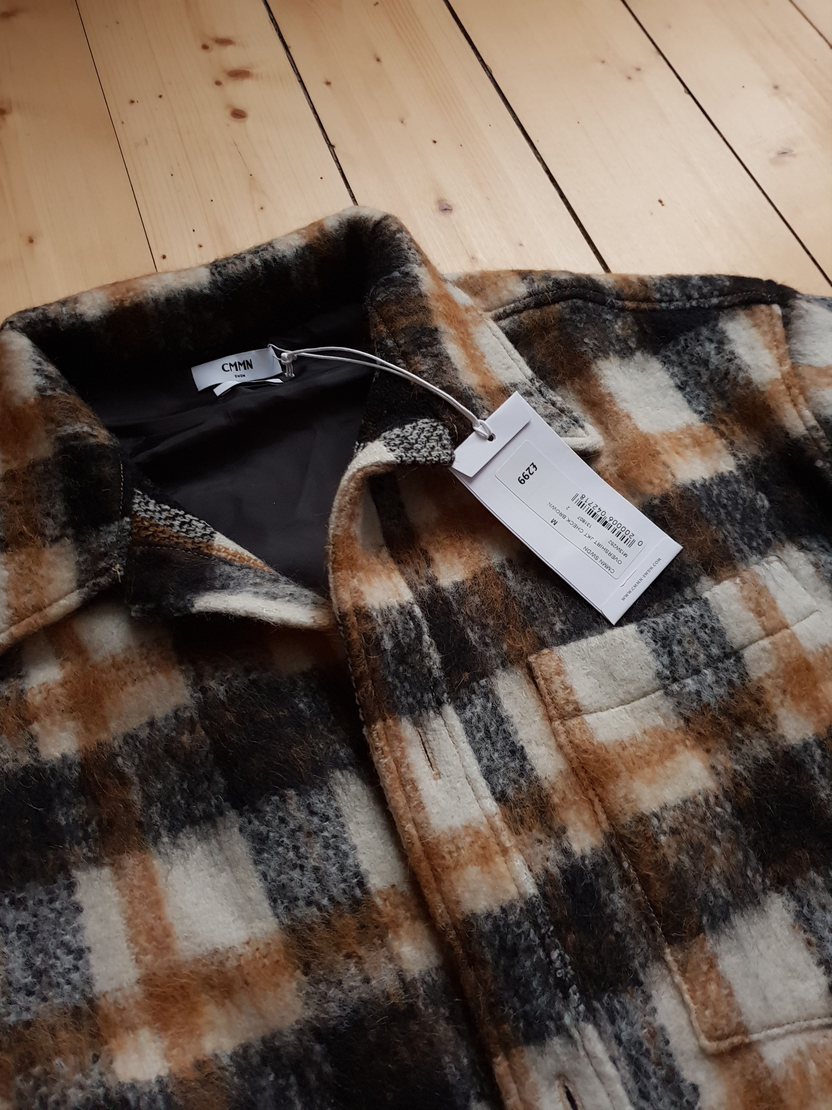 CMMN SWDN Sergey Mohair Shirt Jacket Size US M / EU 48-50 / 2 - 5 Thumbnail