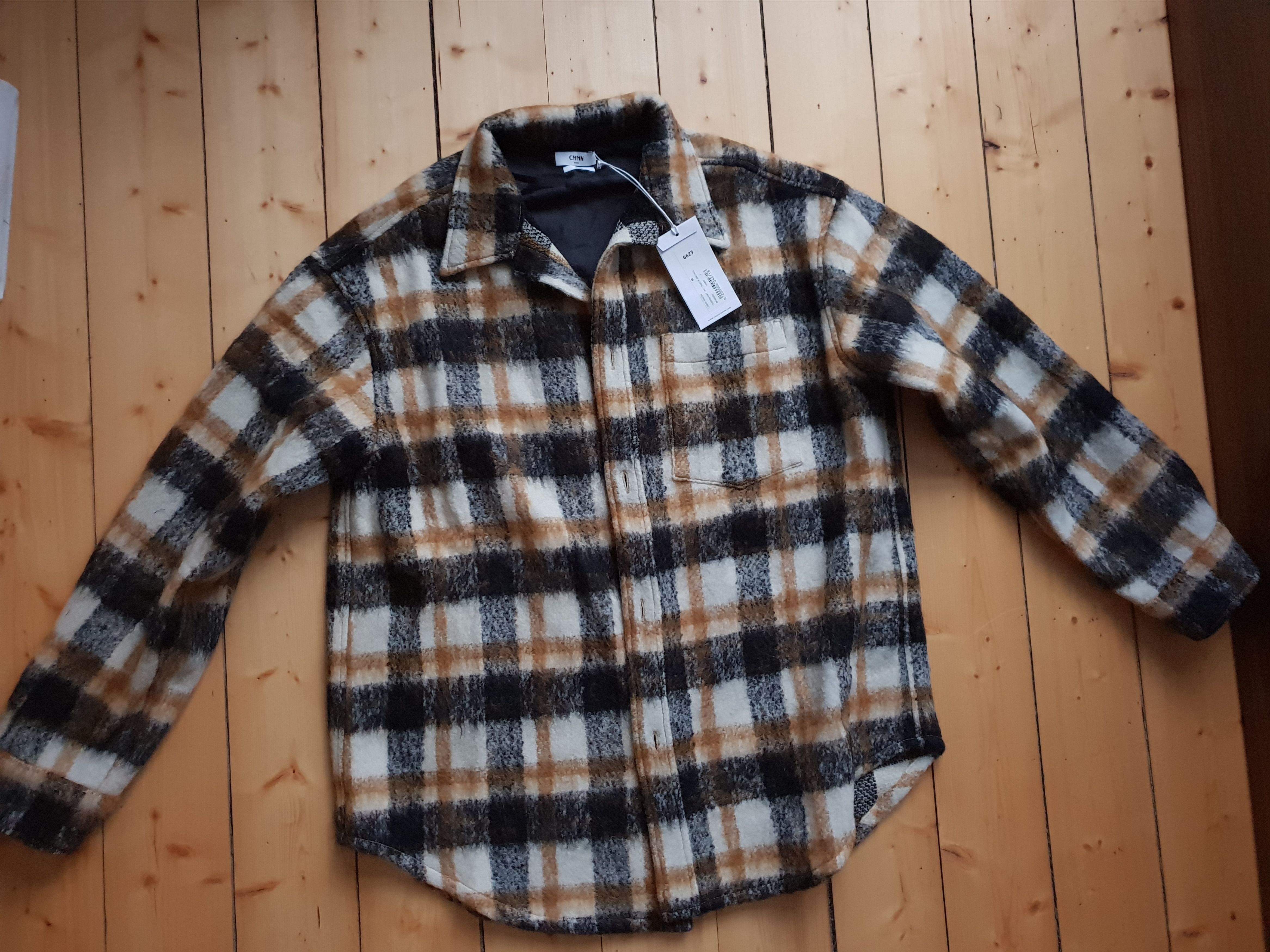 CMMN SWDN Sergey Mohair Shirt Jacket Size US M / EU 48-50 / 2 - 6 Thumbnail