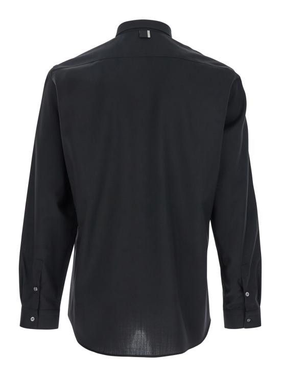 Low Brand LOW BRAND Men Shirts L1CSS26595D001 Black Size US M / EU 48-50 / 2 - 2 Thumbnail