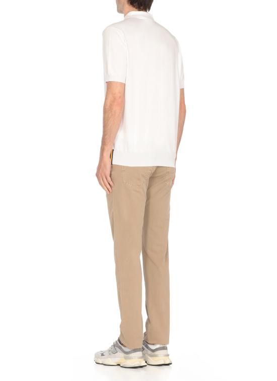 K-Way K-WAY Men Polo Shirts K4126RW 001 White Size US XL / EU 56 / 4 - 3 Thumbnail