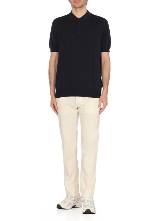 K-Way K-WAY Men Polo Shirts K4126RW K89 Blue Size US S / EU 44-46 / 1 - 2 Thumbnail
