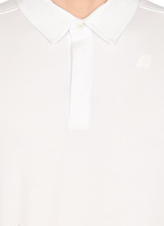 K-Way K-WAY Men Polo Shirts K61419W 001 White Size US XXL / EU 58 / 5 - 3 Thumbnail