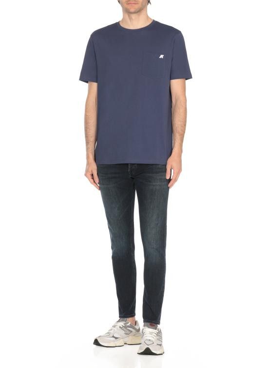 K-Way K-WAY Men T-Shirts K31368W 867 Blue Size US L / EU 52-54 / 3 - 3 Thumbnail