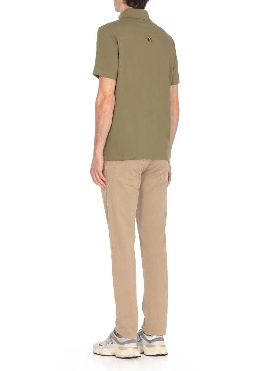 K-Way K-WAY Men Polo Shirts K61419W V15 Green Size US XXL / EU 58 / 5 - 3 Thumbnail