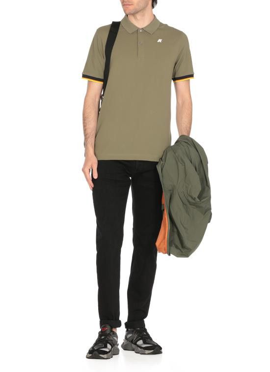 K-Way K-WAY Men Polo Shirts K1125BW V15 Green Size US L / EU 52-54 / 3 - 5 Thumbnail