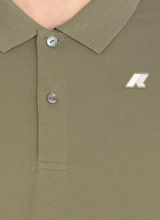 K-Way K-WAY Men Polo Shirts K1125BW V15 Green Size US L / EU 52-54 / 3 - 4 Thumbnail