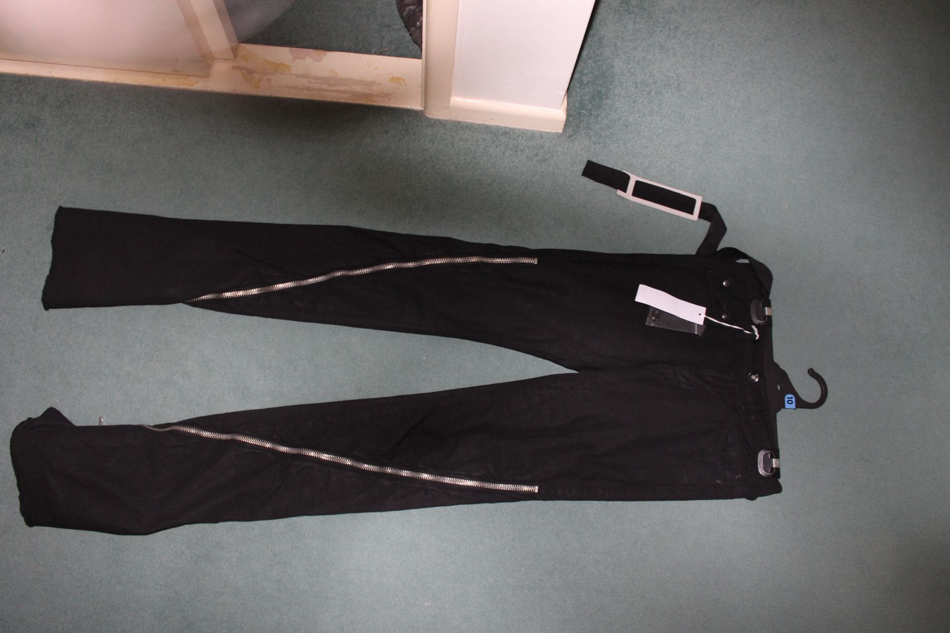 Rick Owens Spiral zip pants