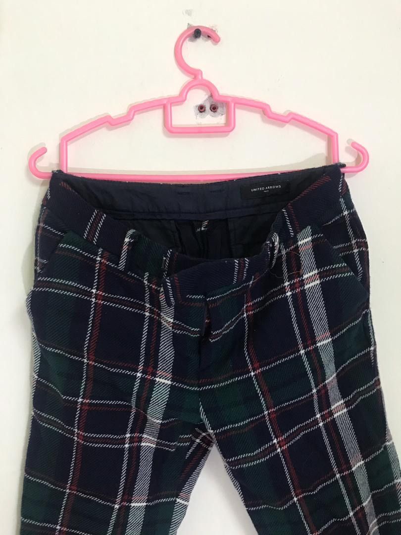 United Arrows united arrows plaid pants Size US 28 / EU 44 - 3 Thumbnail