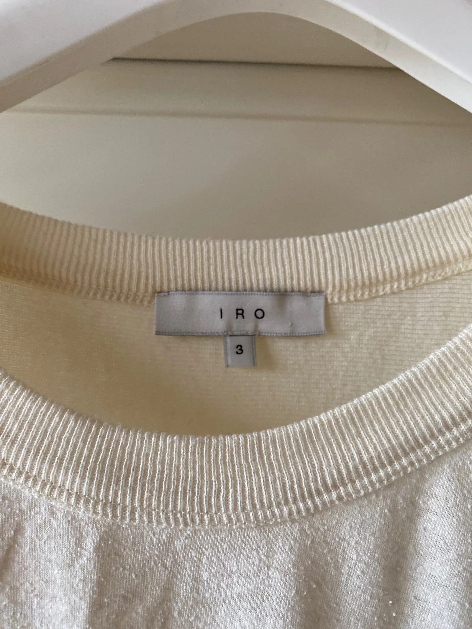Iro IRO Adrien Short Sleeve T-shirt Size L / US 10 / IT 46 - 2 Thumbnail