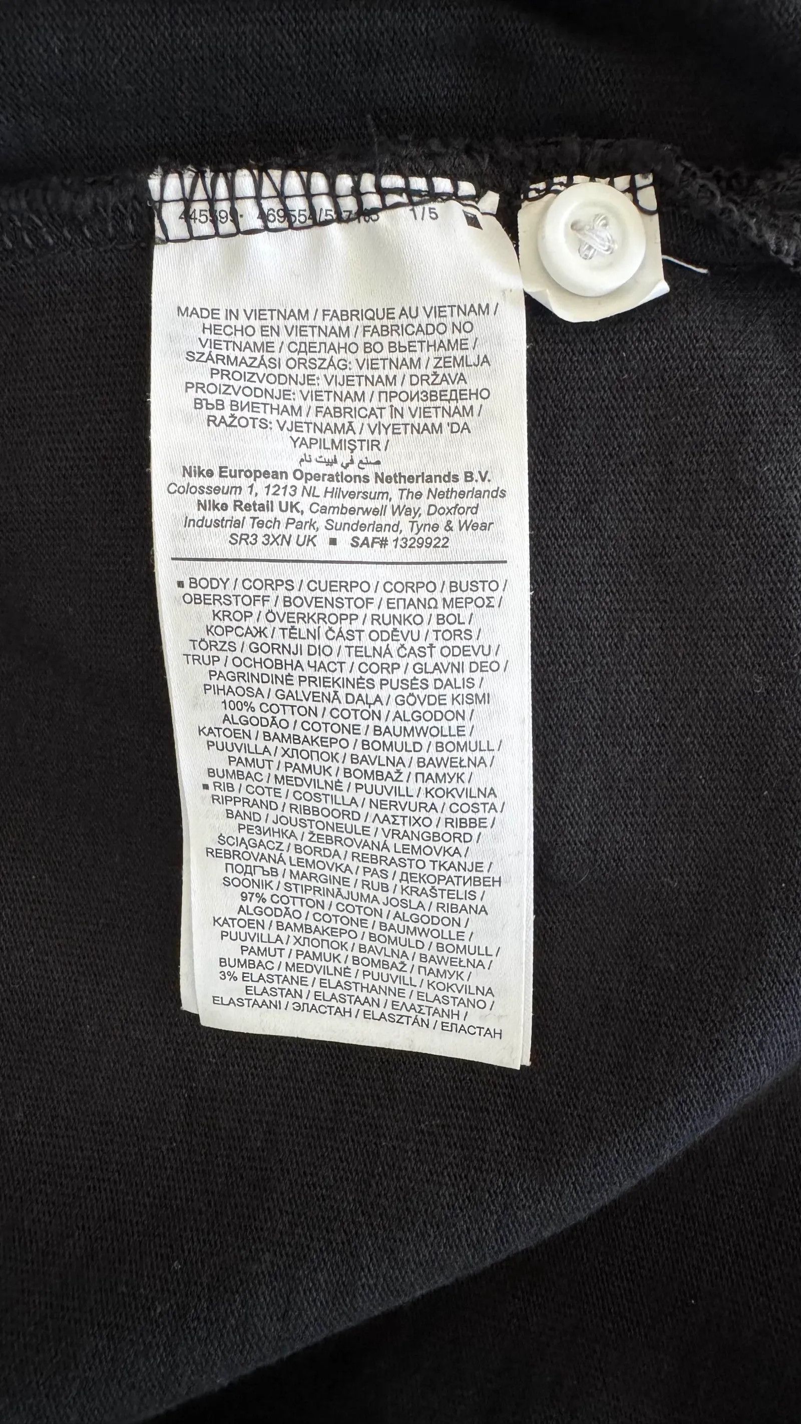 Nike Nike Nike pikétröja i rugbystil Cardigan Size US S / EU 44-46 / 1 - 3 Thumbnail