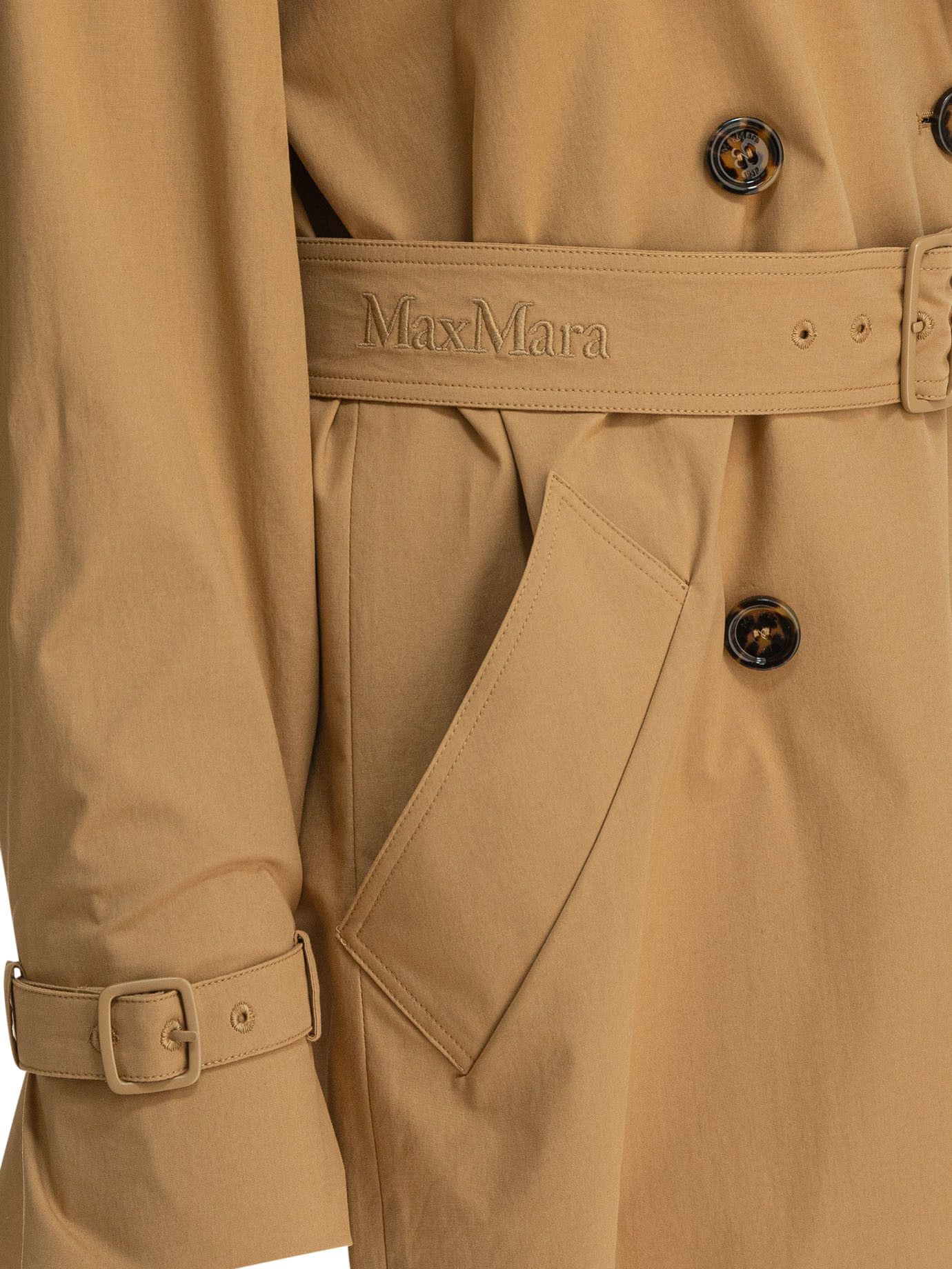 Max Mara Cotton Canvas Raincoat Size S / US 4 / IT 40 - 4 Thumbnail