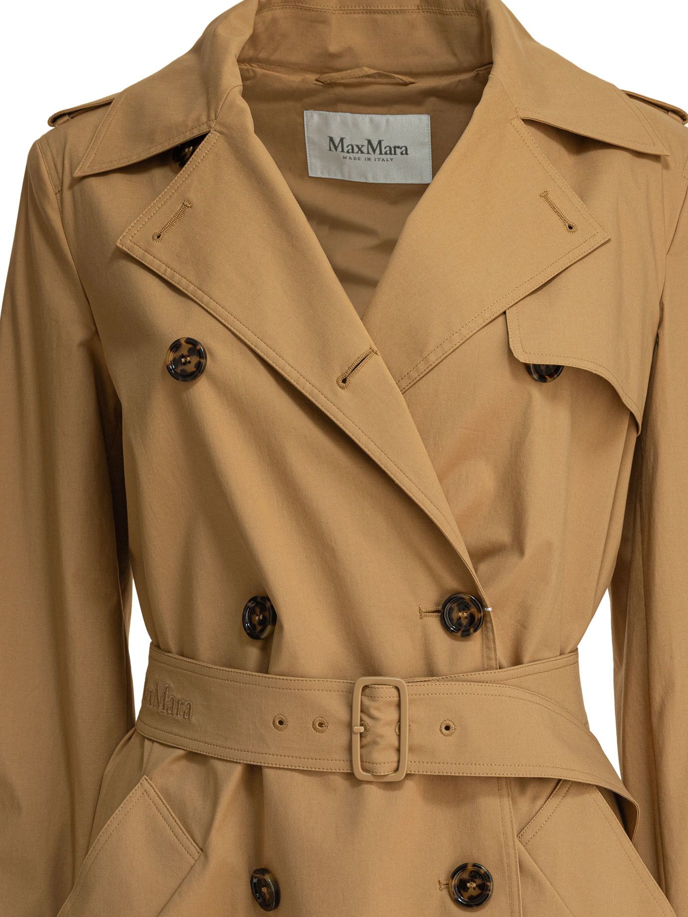 Max Mara Cotton Canvas Raincoat Size S / US 4 / IT 40 - 3 Thumbnail