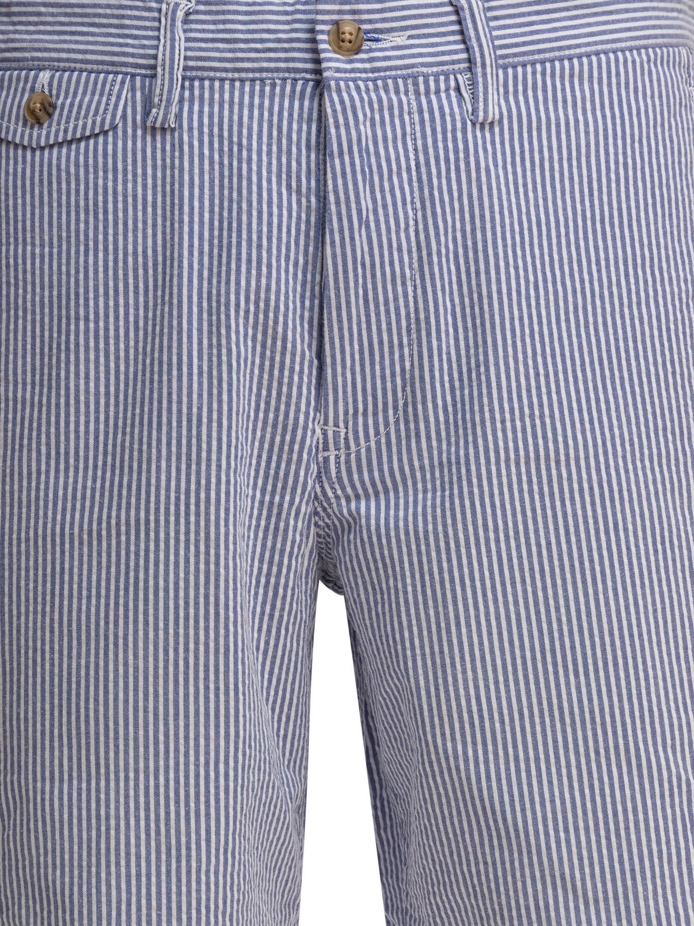 Polo Ralph Lauren Straigh-Fit Stretch Seersucker Shorts Size US 33 - 4 Thumbnail