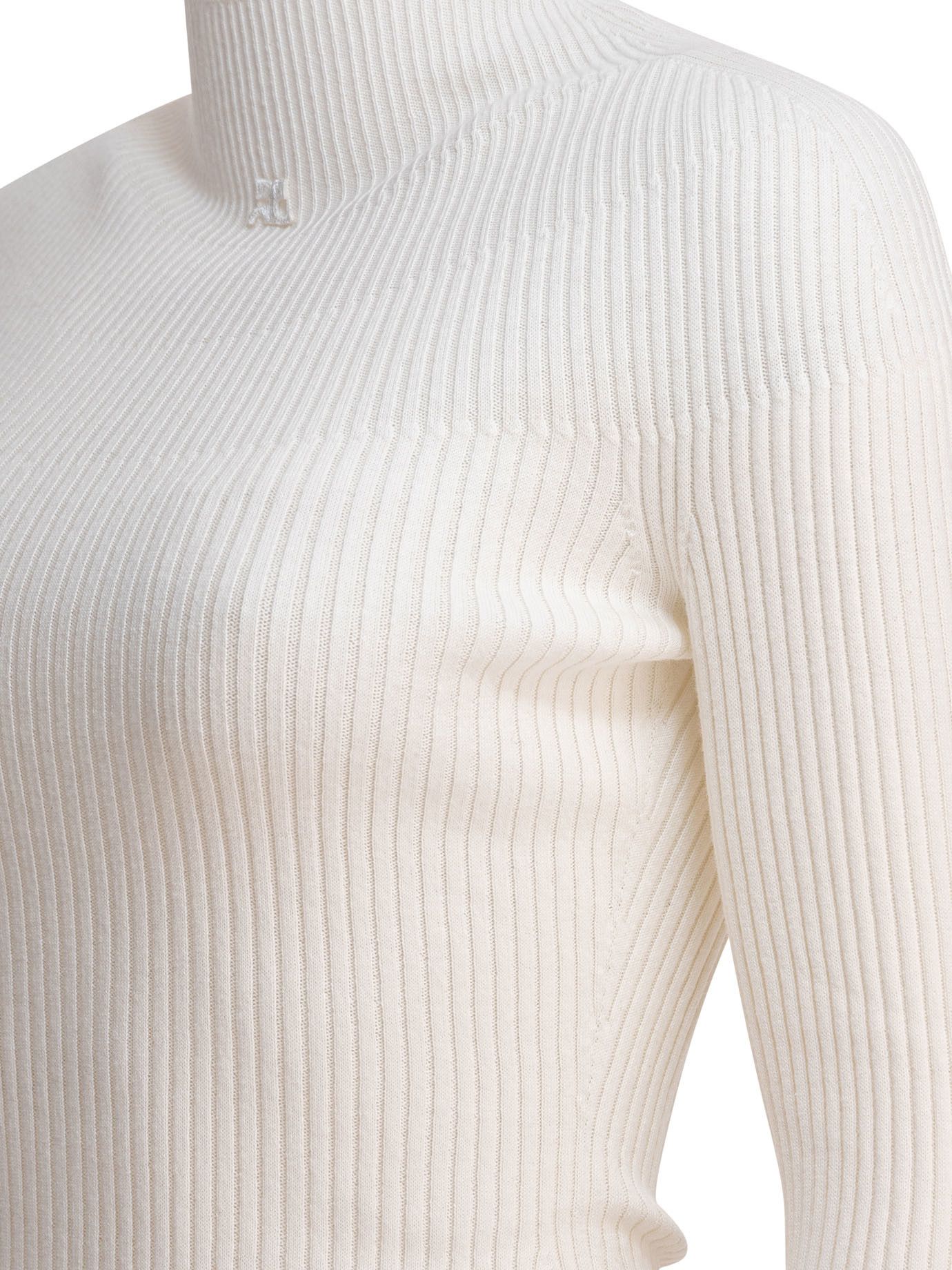 Courreges Knitwear Size L / US 10 / IT 46 - 4 Thumbnail