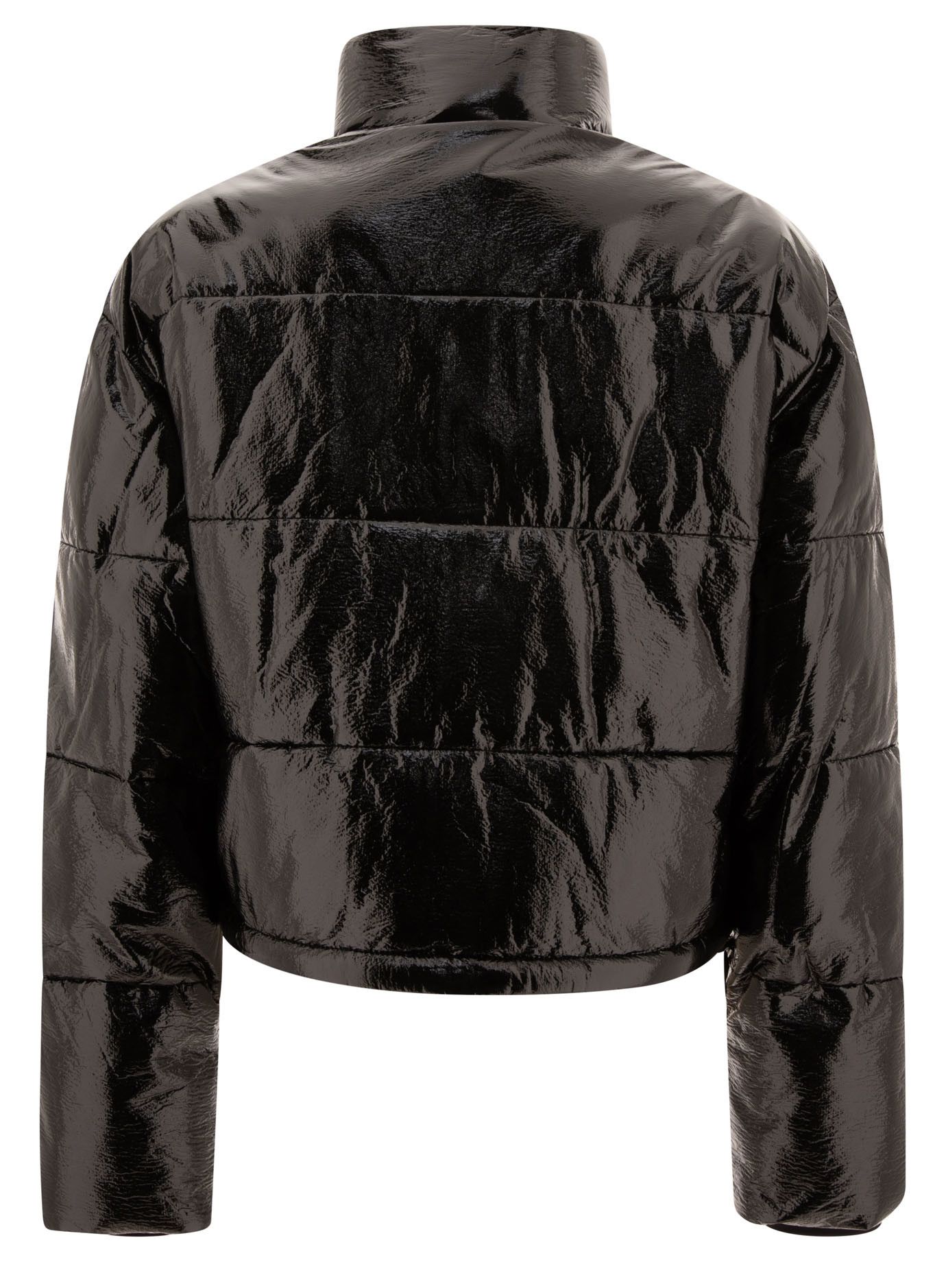 Courreges Vinyl Puffer Jacket Size S / US 4 / IT 40 - 2 Thumbnail
