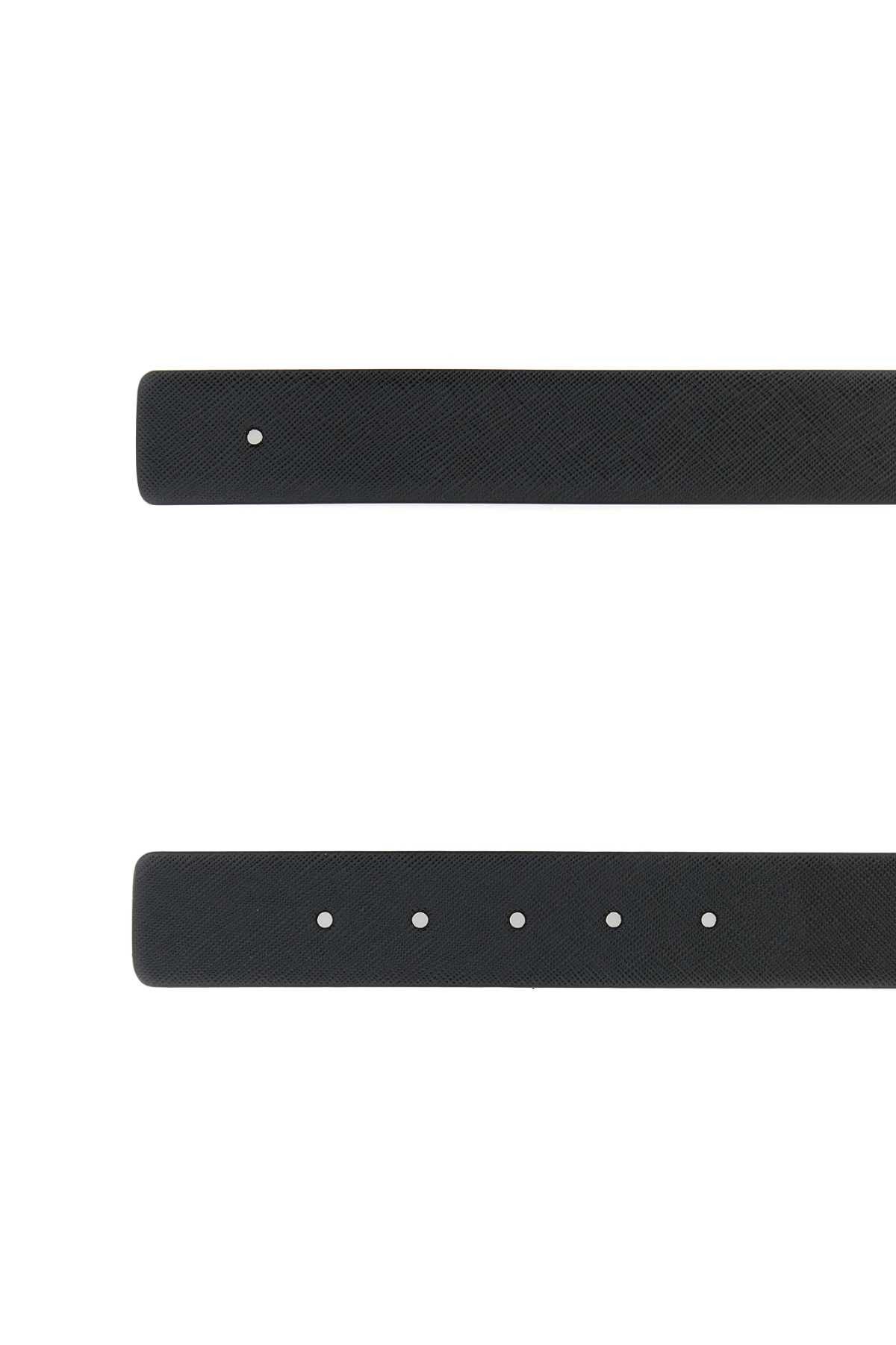 Prada Black Leather Belt Size ONE SIZE - 2 Thumbnail