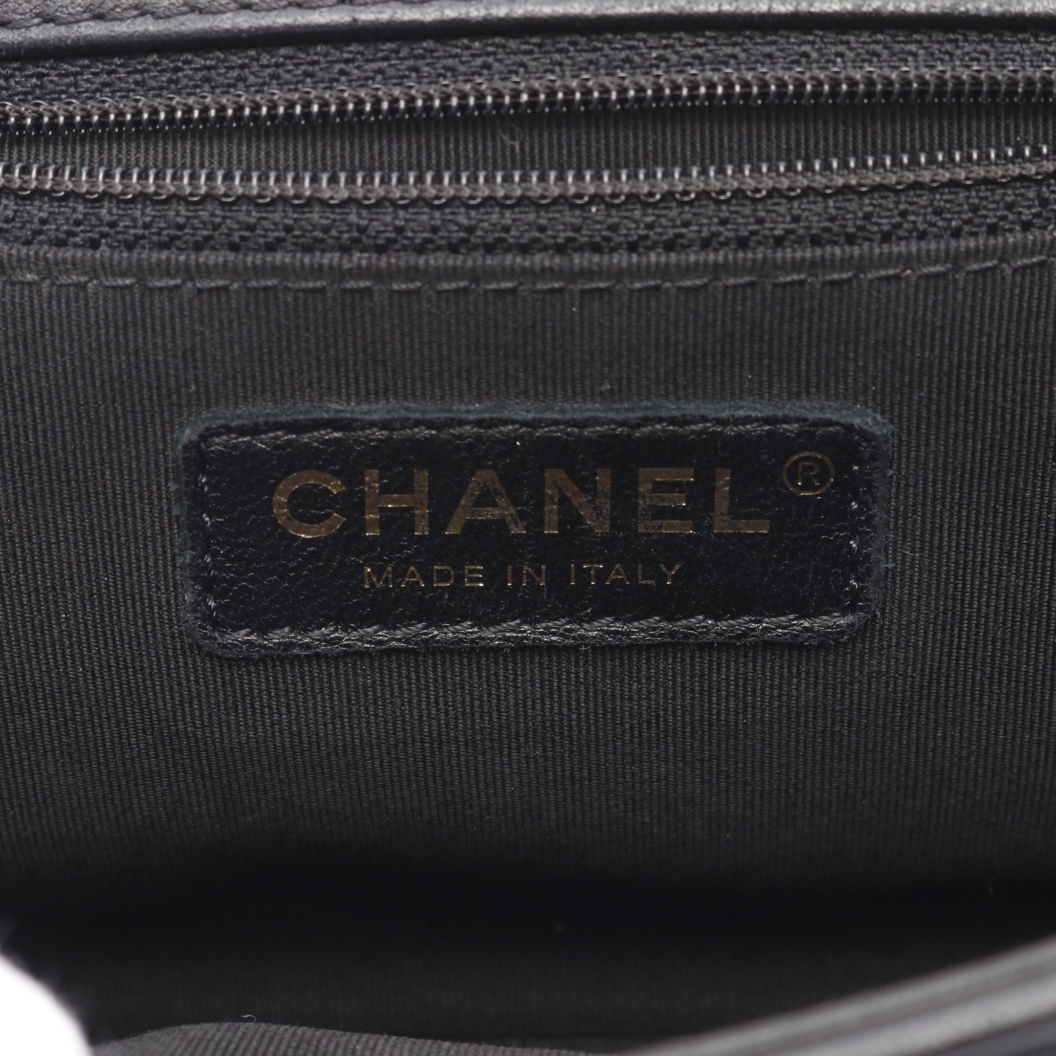 Chanel Chanel Matelasse Studs Coco Mark Chain Shoulder Bag Lambskin Black Gold Hardware Size ONE SIZE - 4 Thumbnail