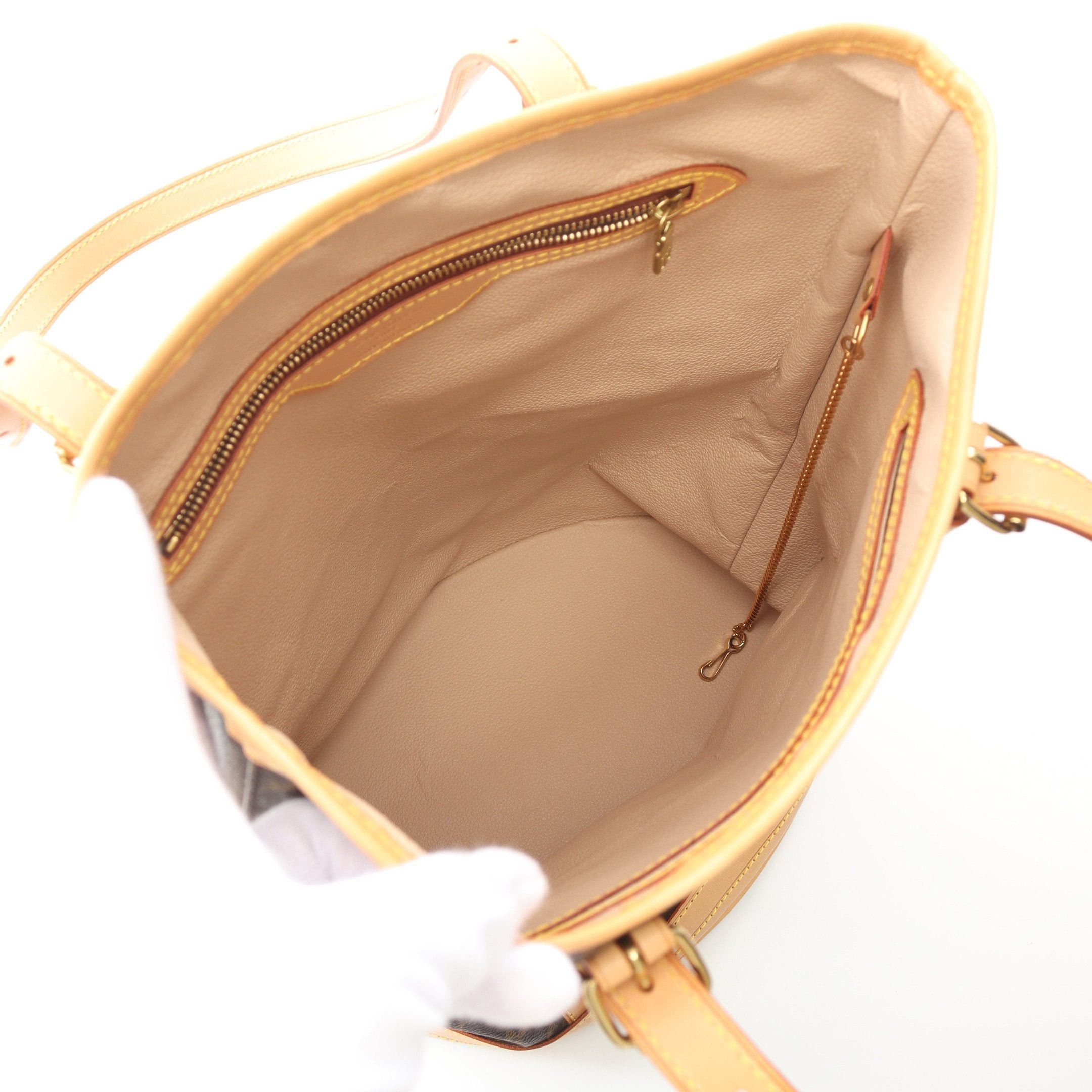 Louis Vuitton Louis Vuitton Bucket Gm Monogram Shoulder Bag Leather Brown Size ONE SIZE - 3 Thumbnail