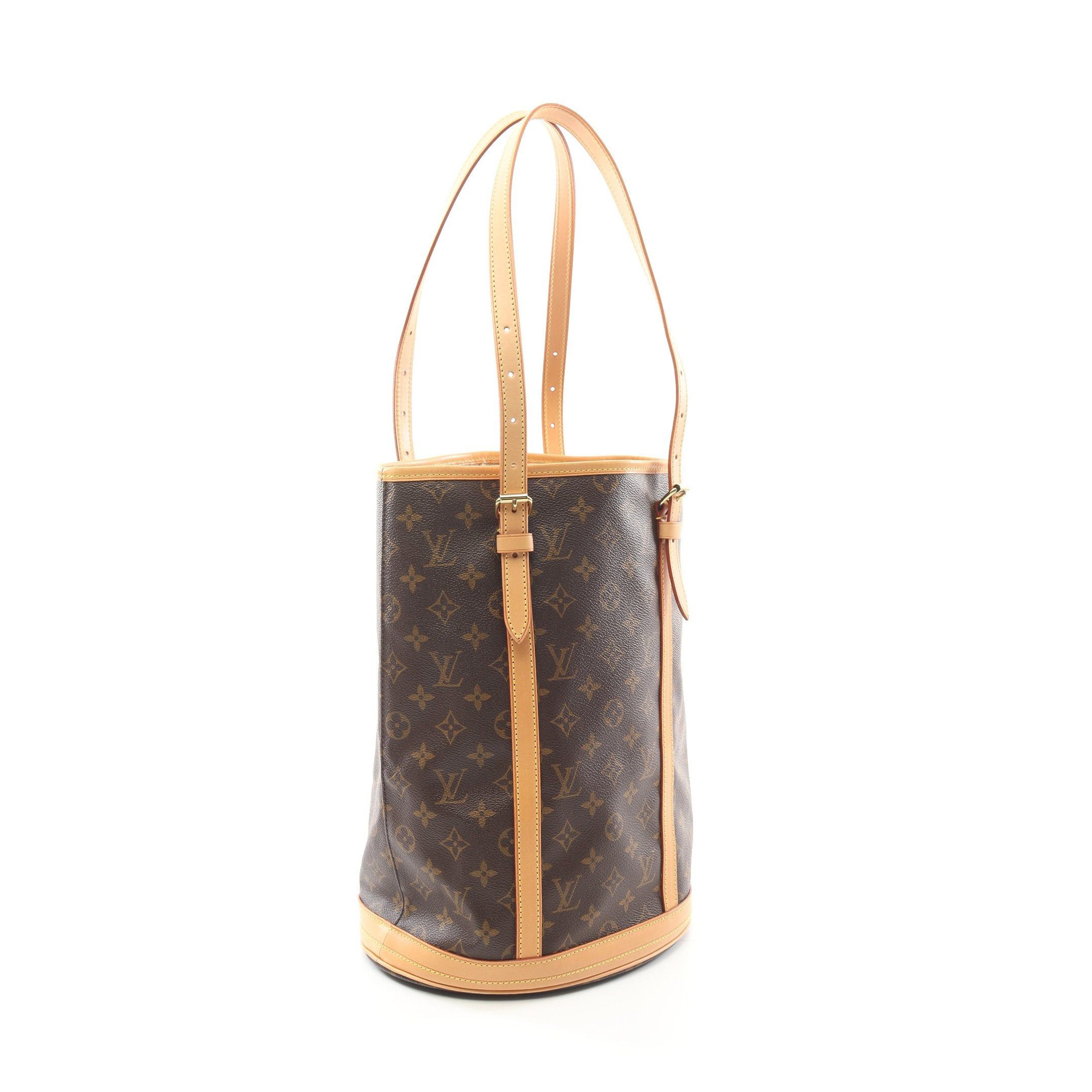 Louis Vuitton Louis Vuitton Bucket Gm Monogram Shoulder Bag Leather Brown Size ONE SIZE - 2 Thumbnail
