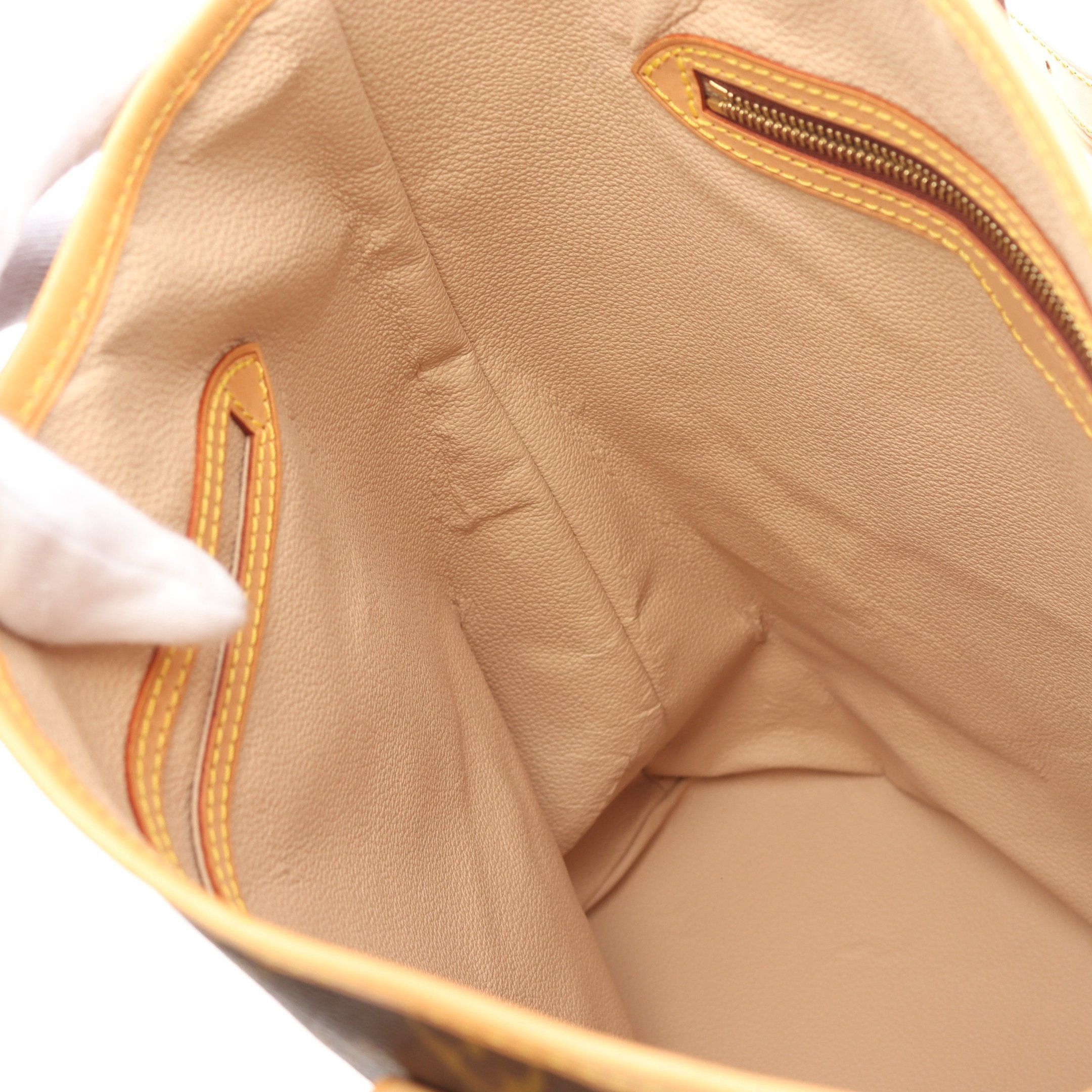 Louis Vuitton Louis Vuitton Bucket Gm Monogram Shoulder Bag Leather Brown Size ONE SIZE - 6 Thumbnail