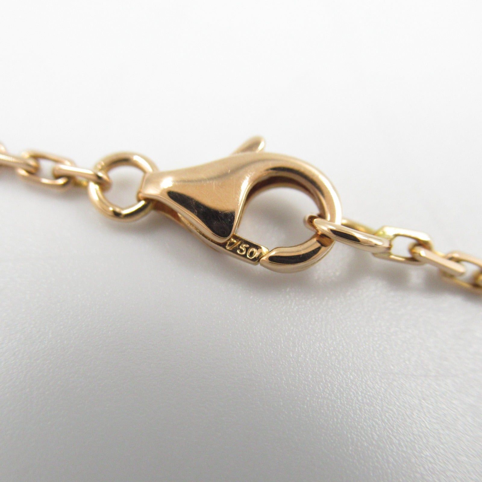 Cartier Cartier Baby Love Diamond Necklace K18Pg (Pink Gold) Clear Size ONE SIZE - 5 Thumbnail