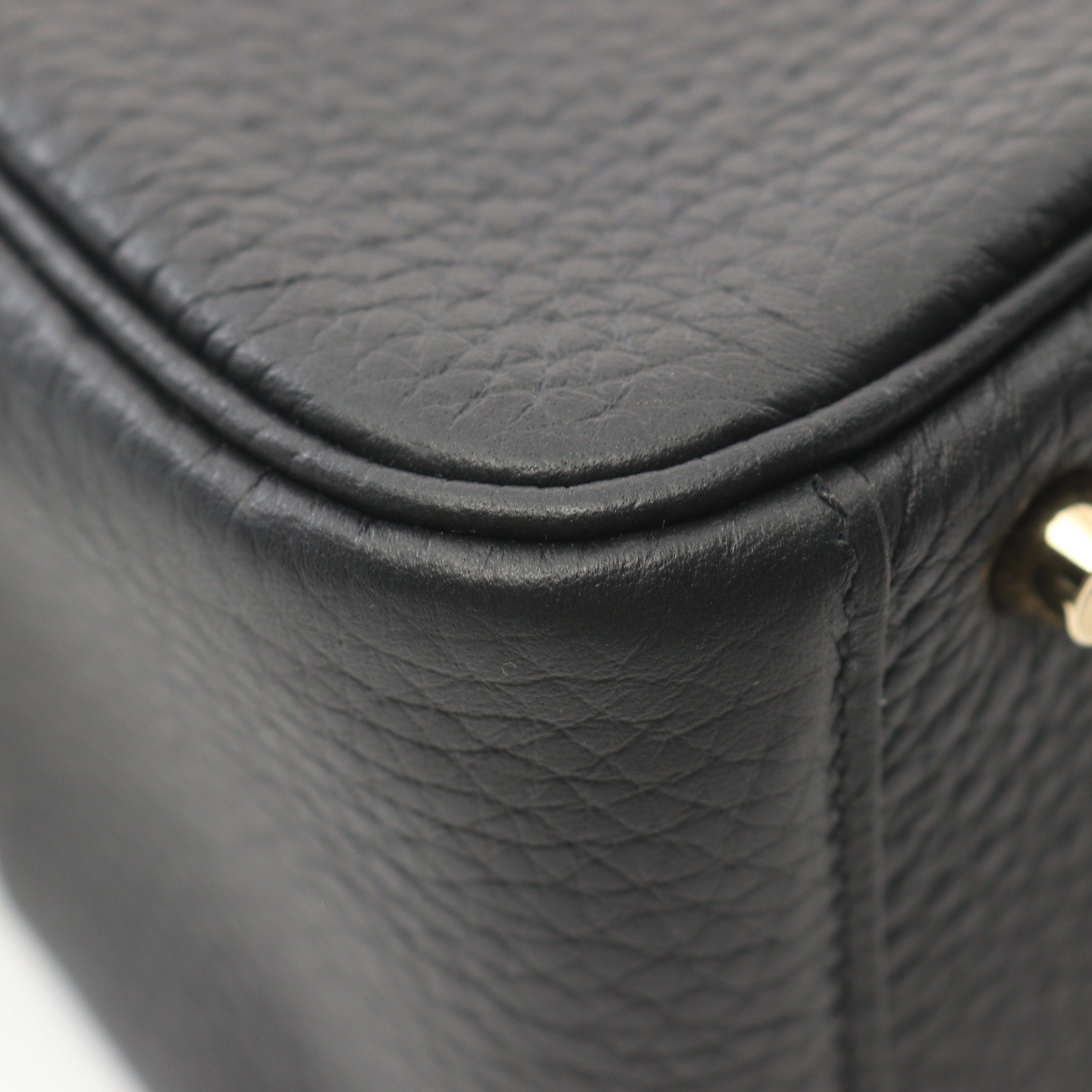 Hermes Hermes Lindy Mini Shoulder Bag Clemence Leather Black Gold Hardware Double Engraved Size ONE SIZE - 6 Thumbnail
